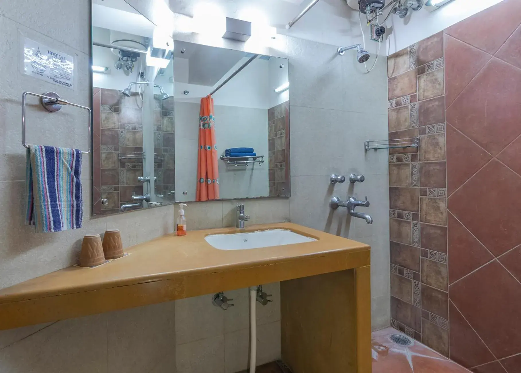 Bathroom in Jaipur Inn