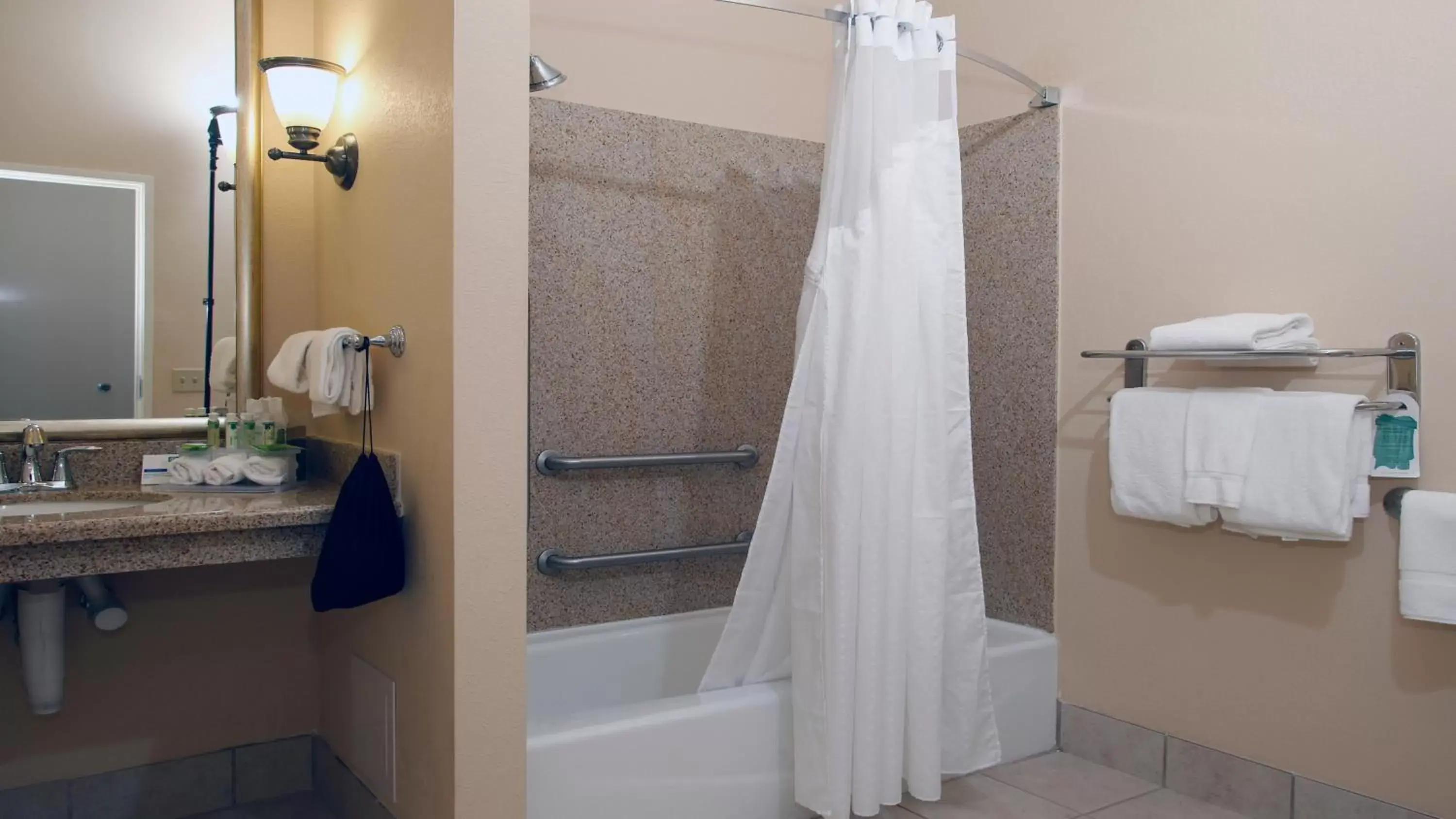 Bathroom in Holiday Inn Express Leland - Wilmington Area, an IHG Hotel