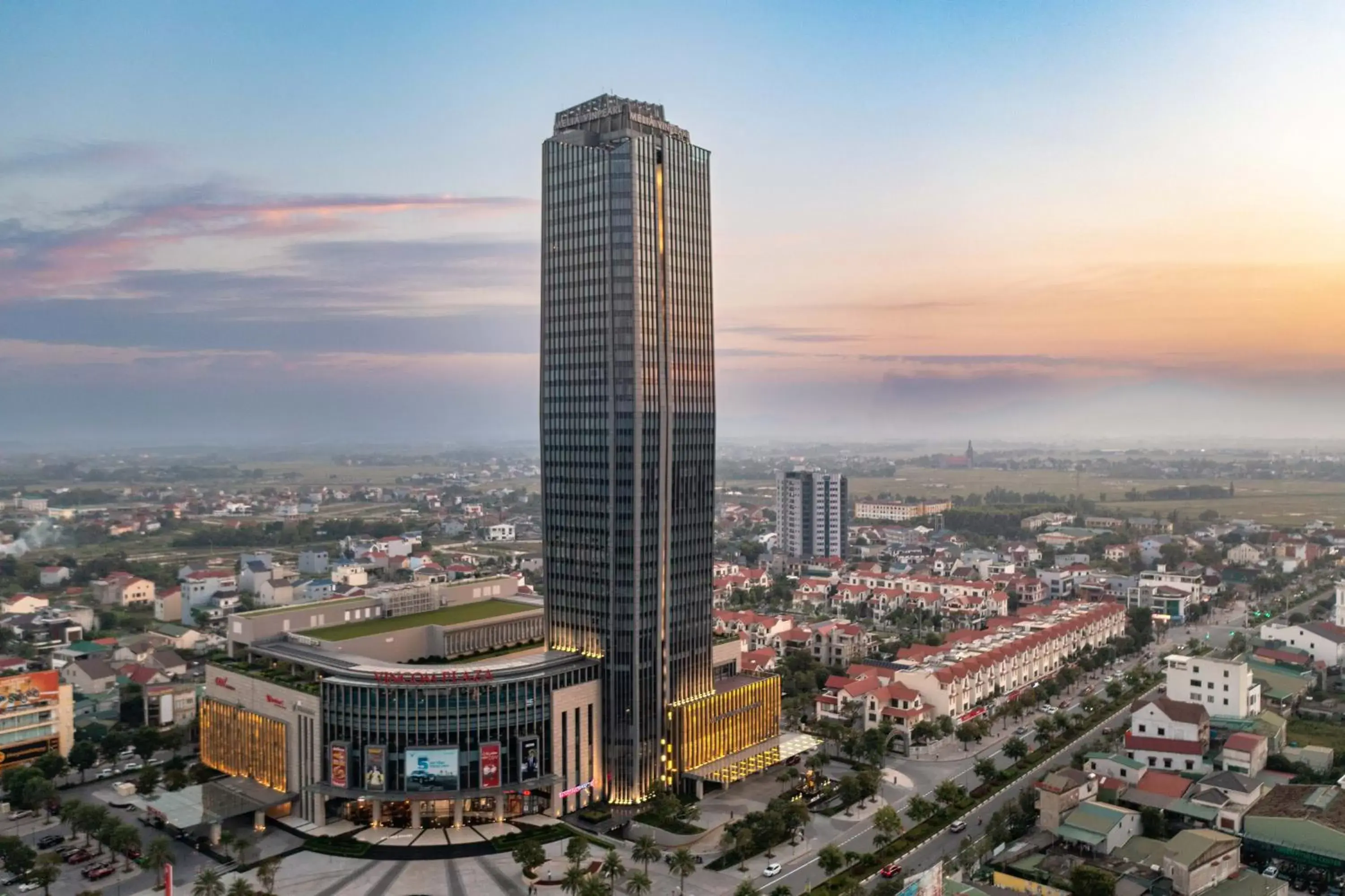 Property building, Bird's-eye View in Meliá Vinpearl Ha Tinh