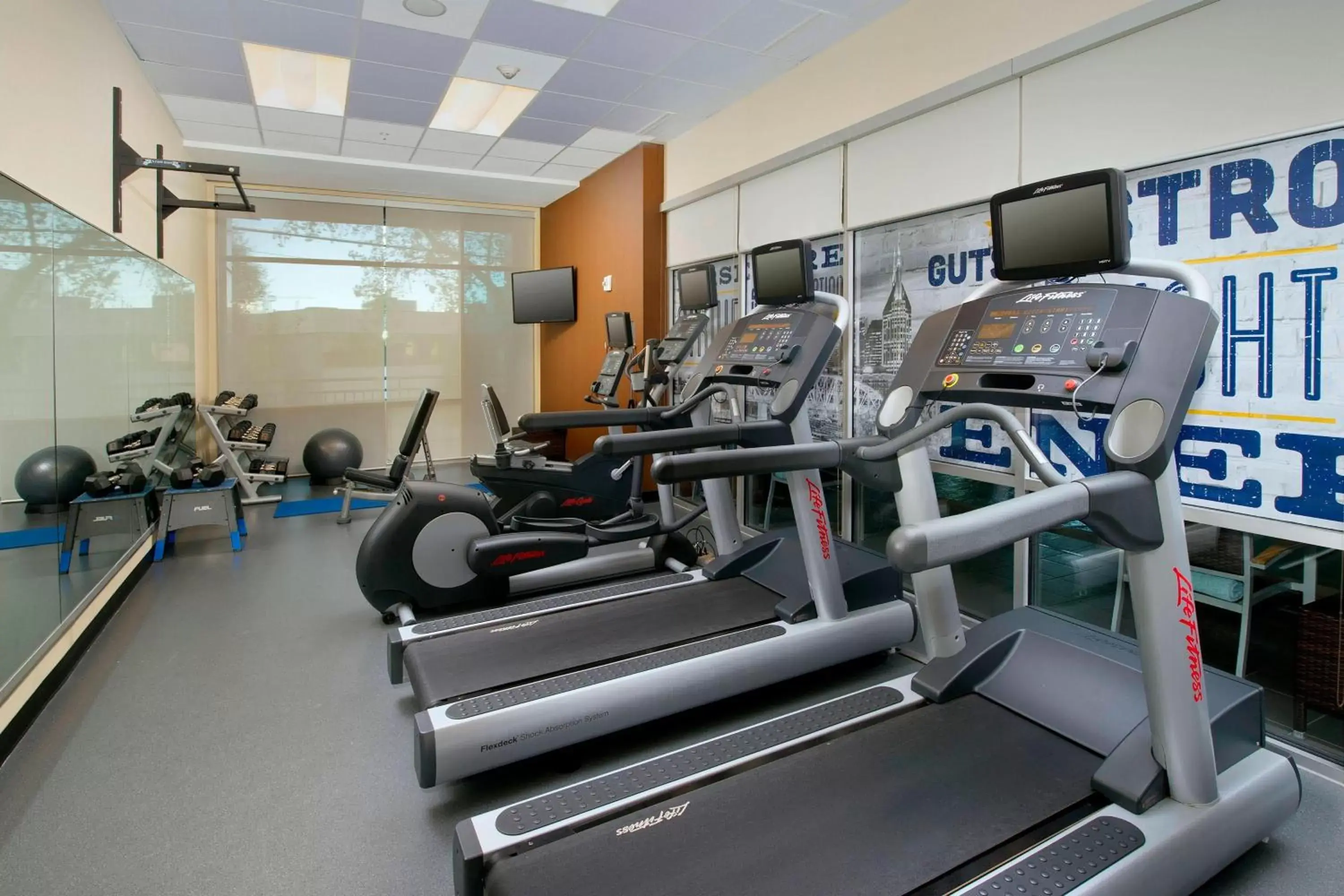 Fitness centre/facilities, Fitness Center/Facilities in Fairfield Inn and Suites by Marriott Nashville Downtown/The Gulch