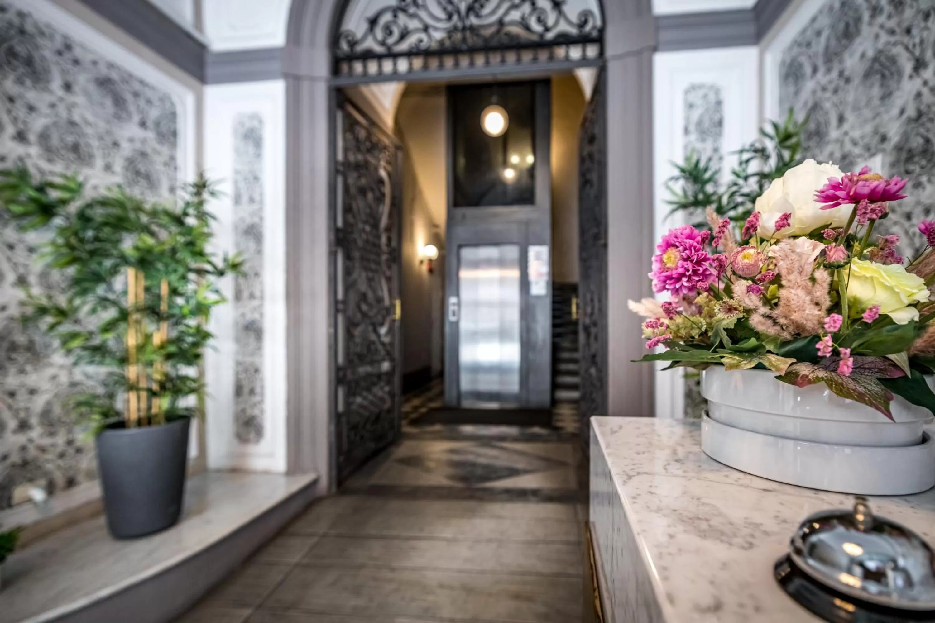 Lobby or reception in Martelli 6 Suite & Apartments