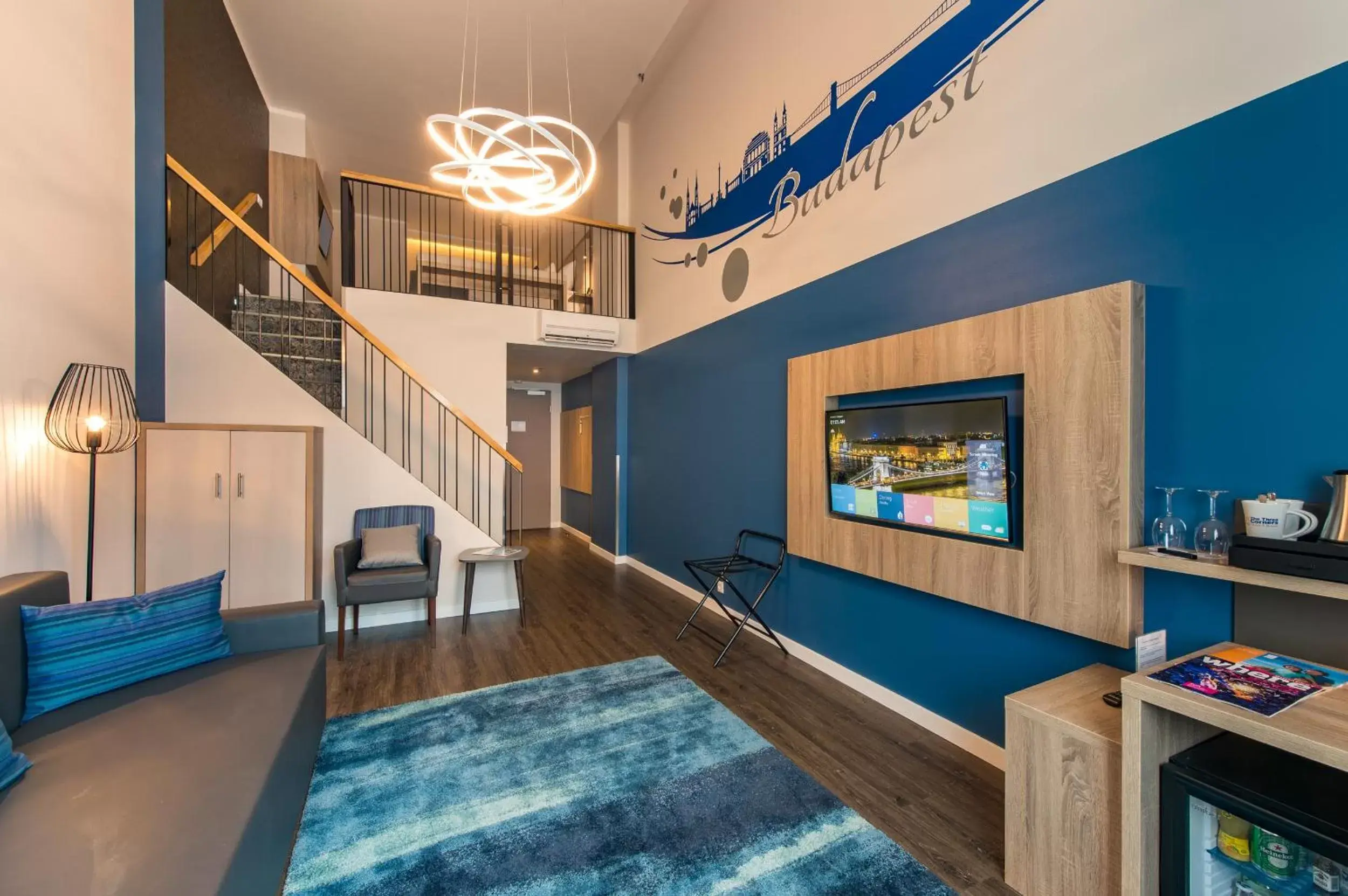 Seating area in The Three Corners Lifestyle Hotel