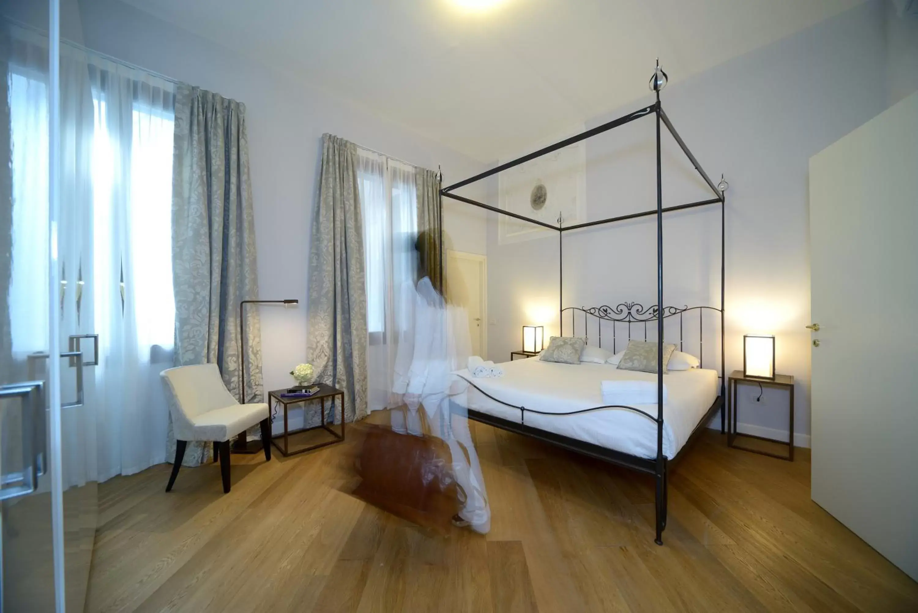 Bedroom, Bed in Residence La Fenice