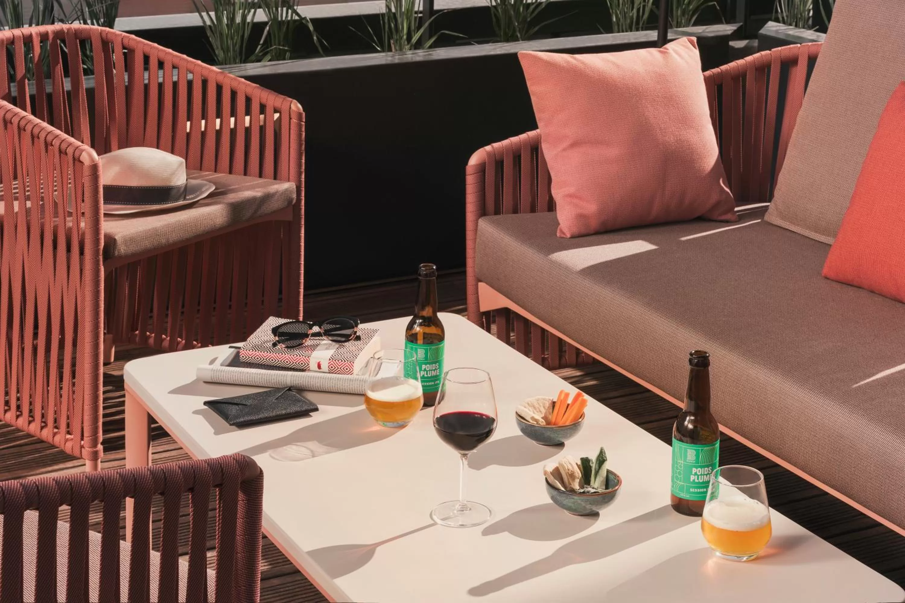 Patio in OKKO Hotels Paris La Défense