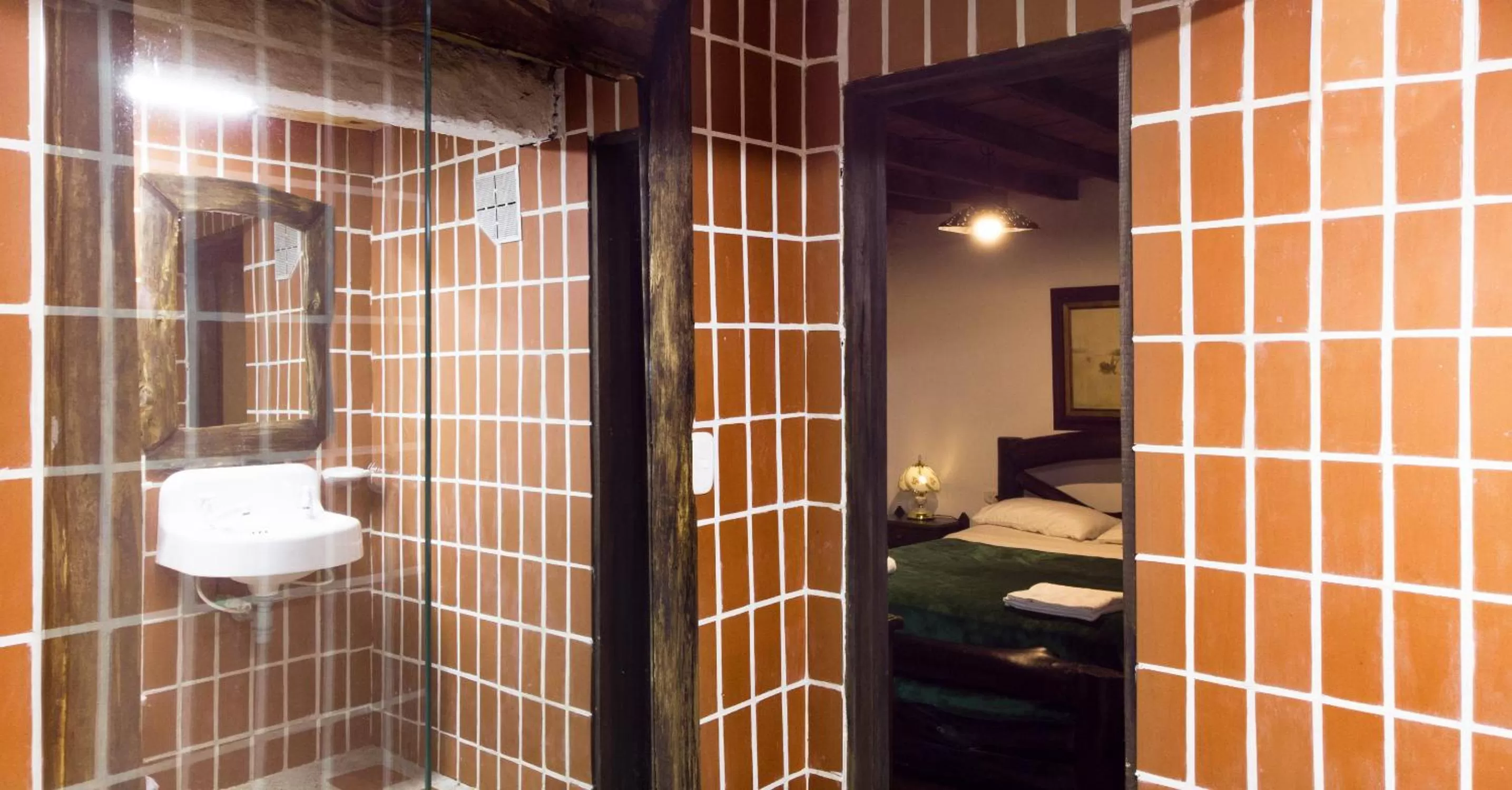 Bathroom in Finca Campestre La Adelita B&B