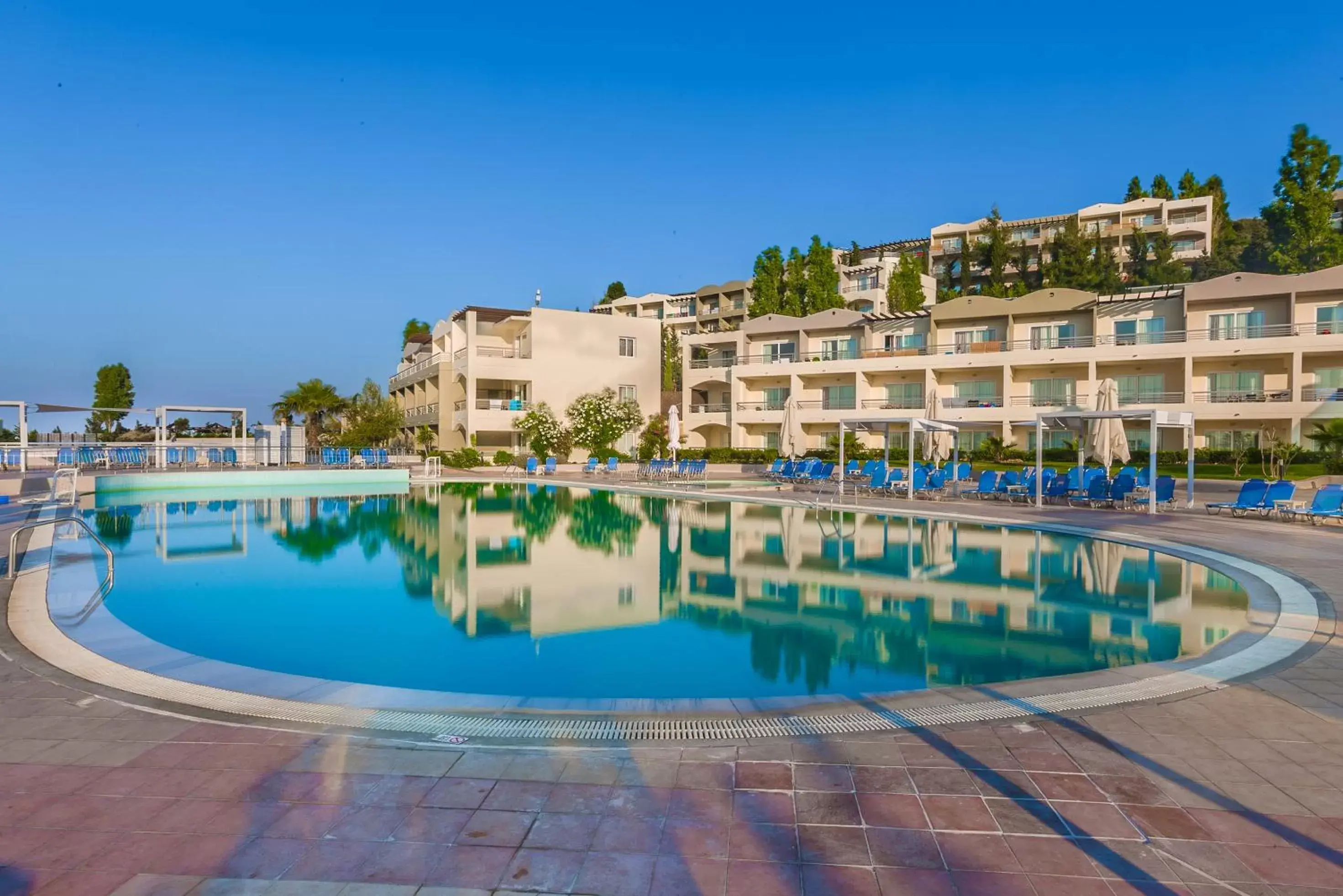 Bird's eye view, Property Building in Kipriotis Aqualand Hotel