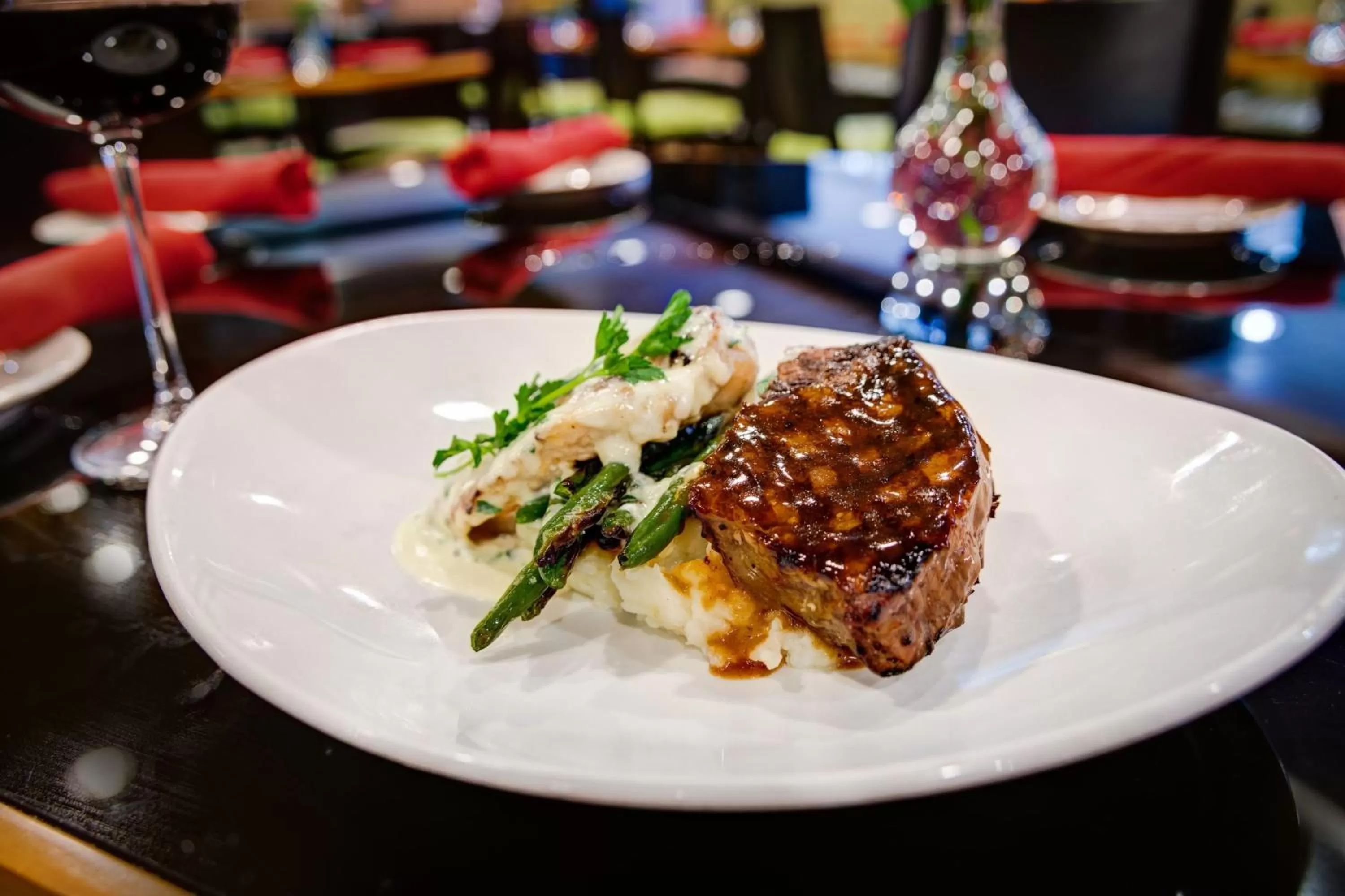 Food close-up in Crowne Plaza Houston Galleria Area by IHG