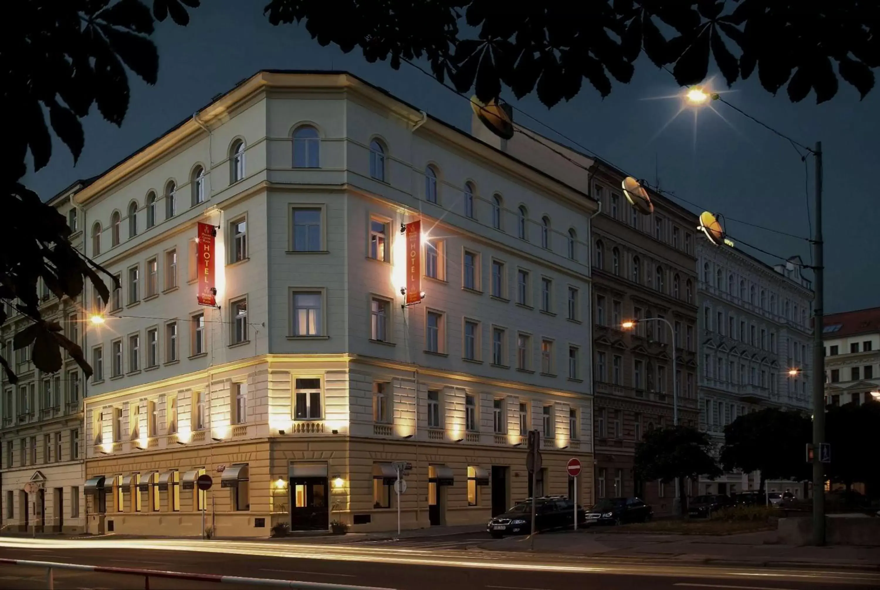 Facade/entrance, Property Building in Prague Centre Plaza