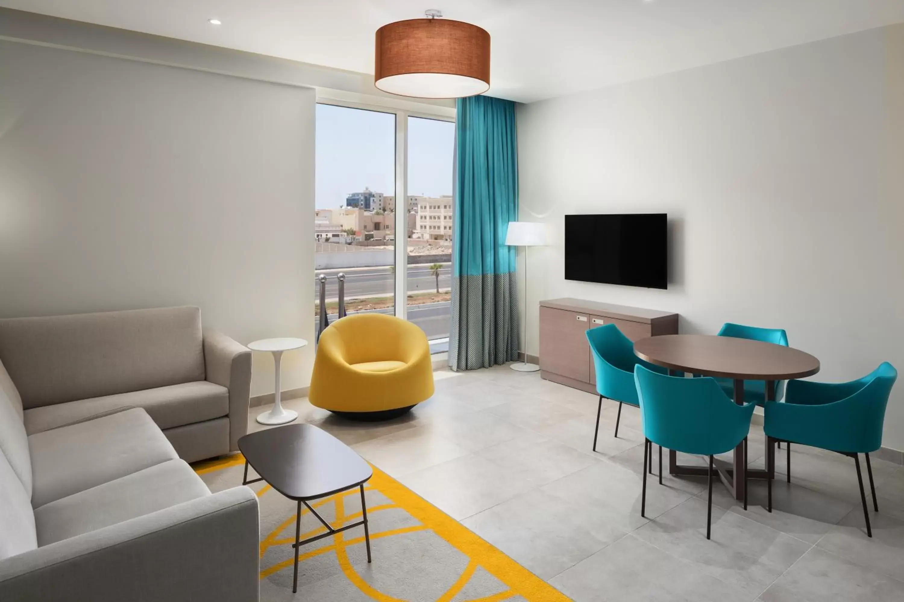 Living room, Seating Area in Adagio Aparthotel Jeddah Malik Road