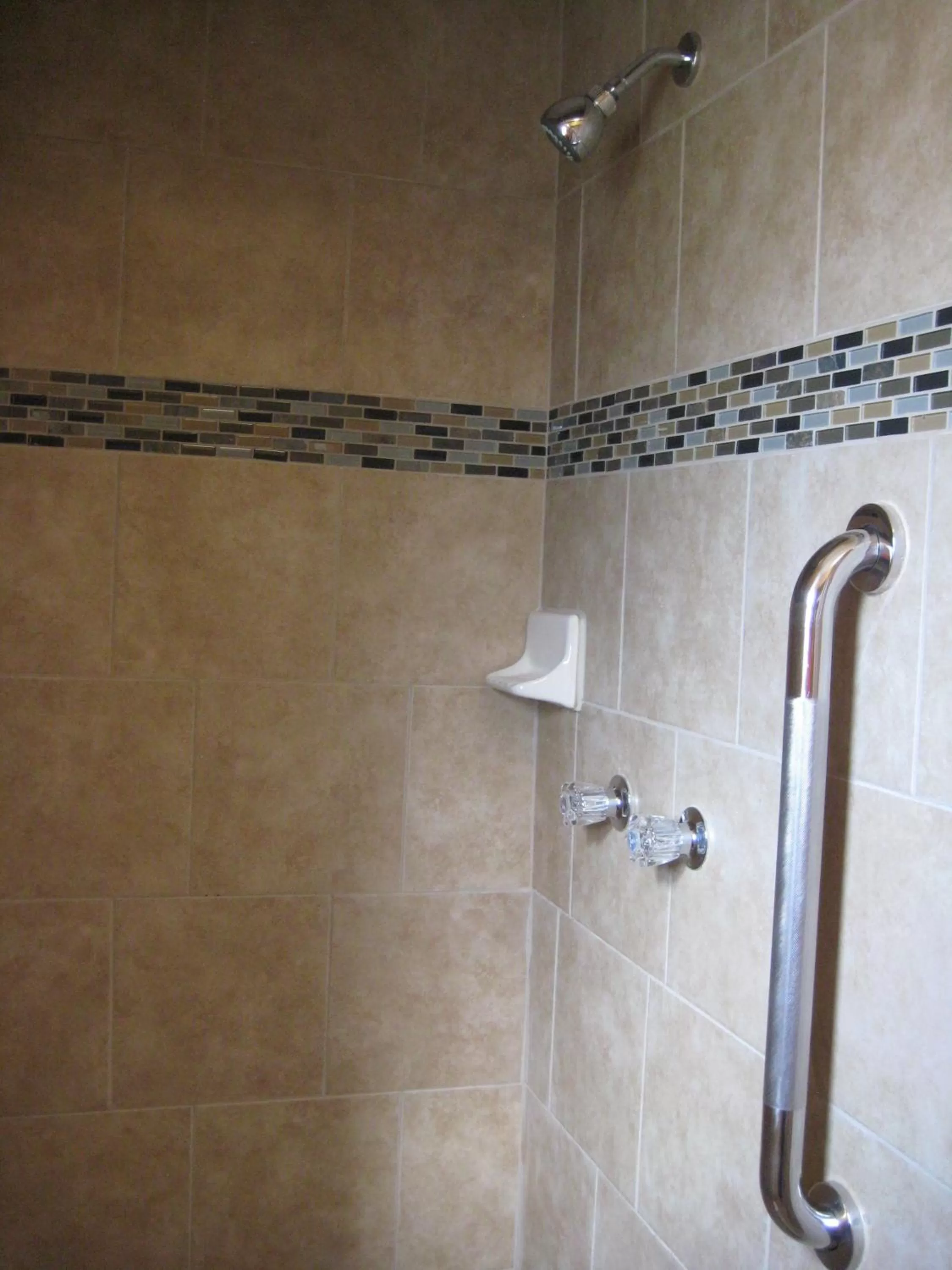 Shower in Americas Best Value Inn - Porterville