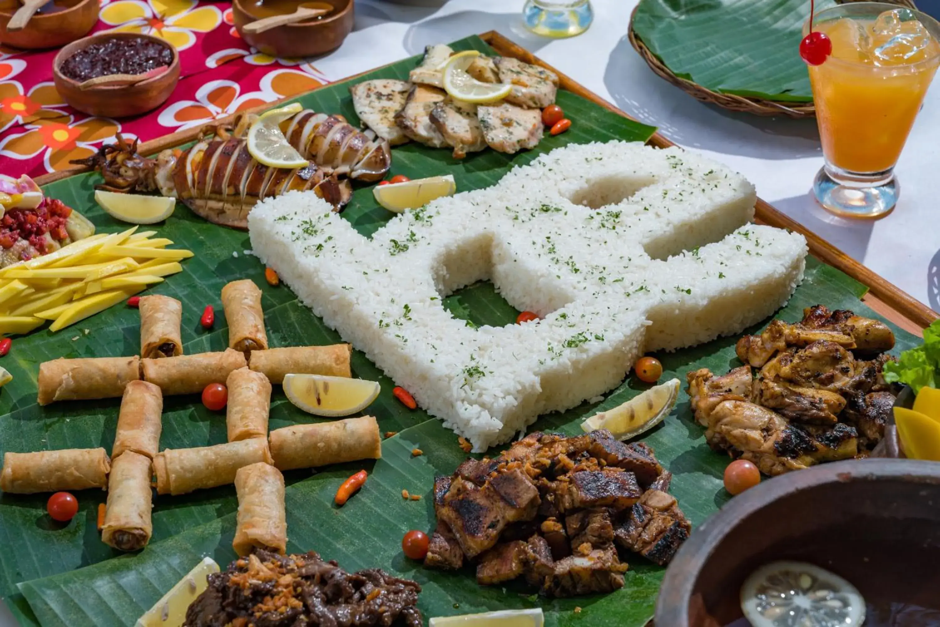 Food in BE Grand Resort, Bohol