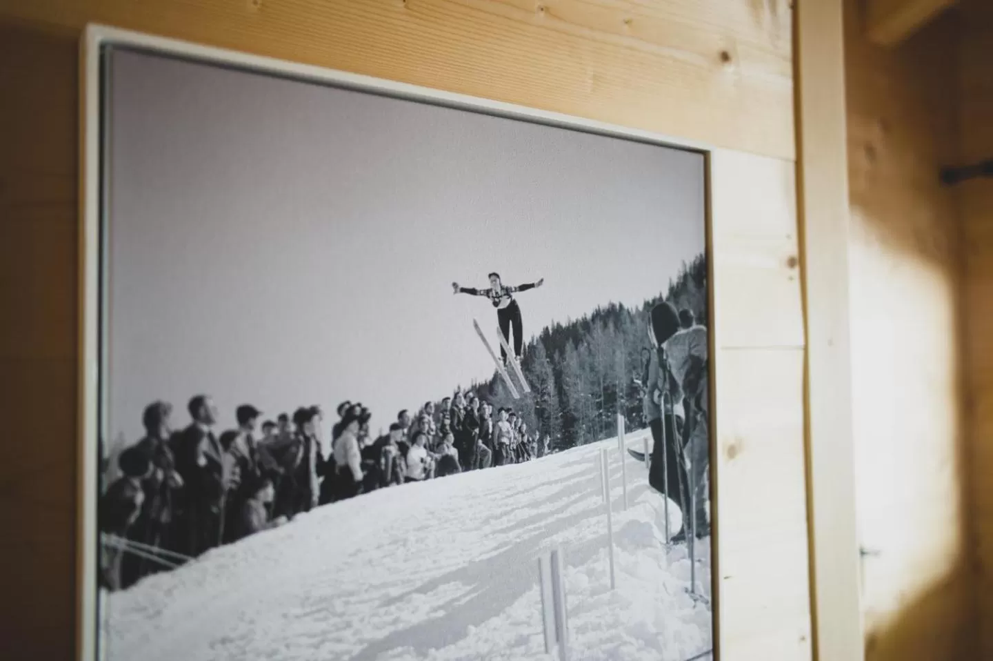 Decorative detail in Berghaus Alpenrösli