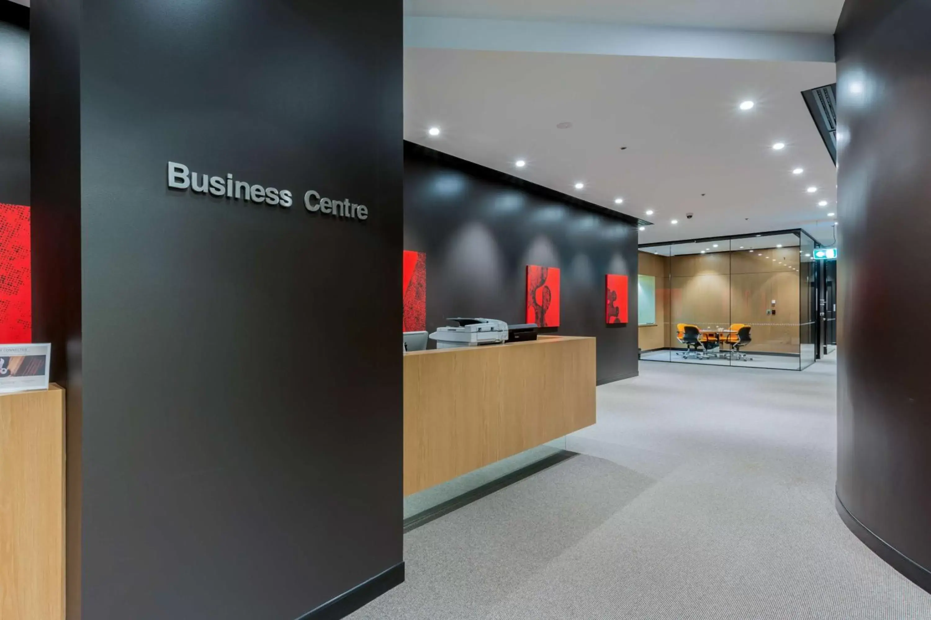 Business facilities, Lobby/Reception in Hilton Brisbane