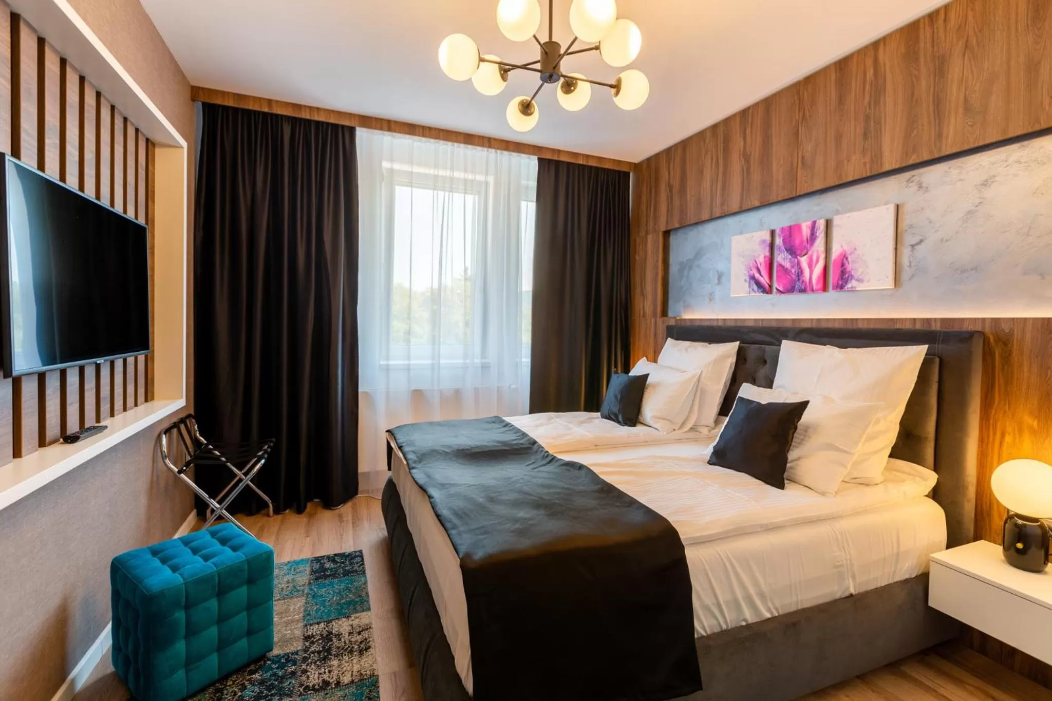 Bed in Bach Apartments