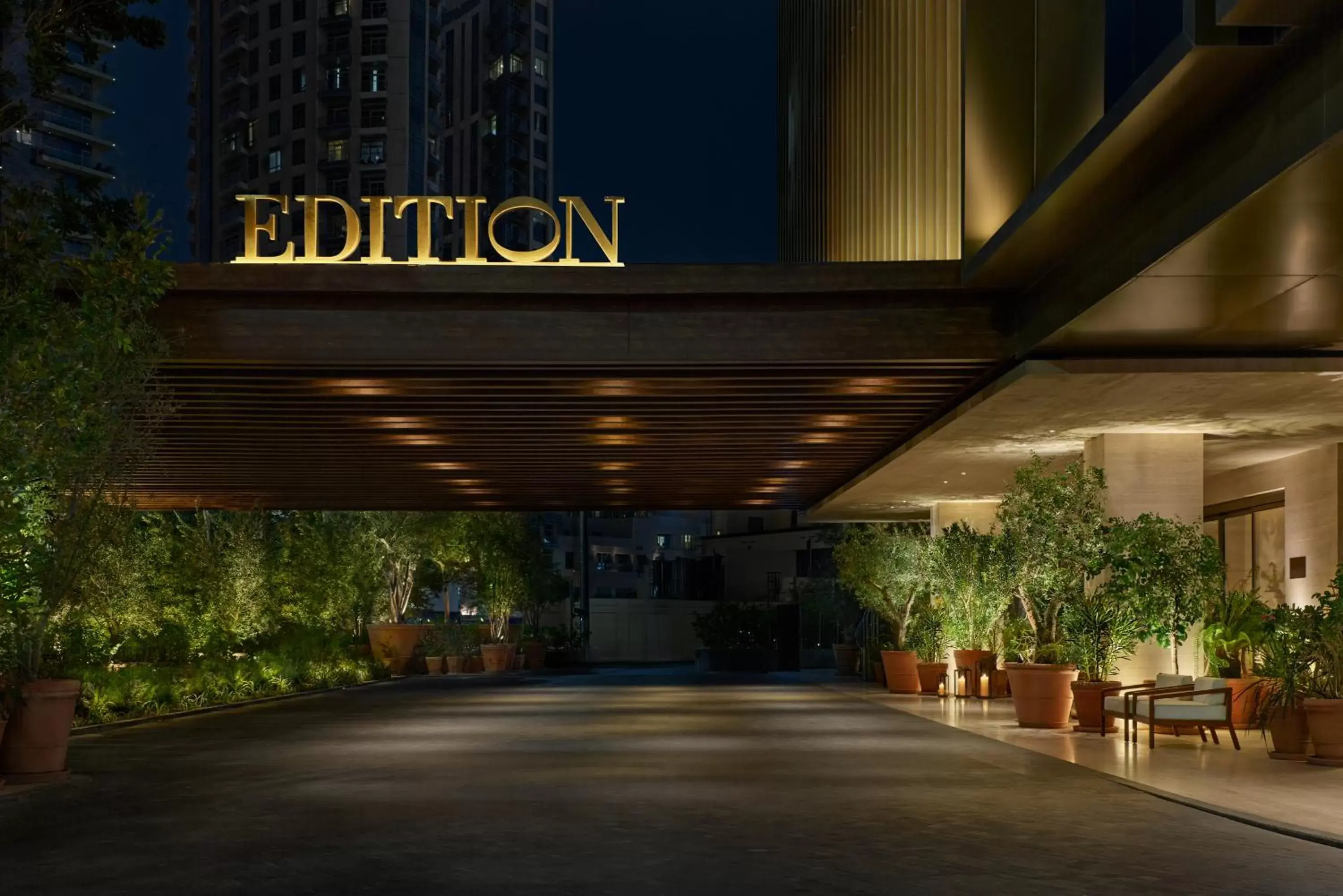 Facade/entrance in The Dubai EDITION