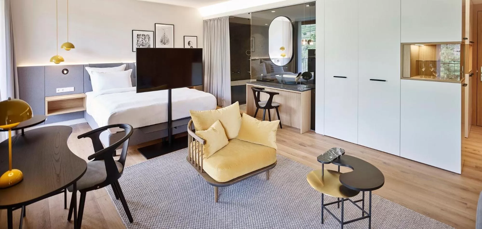 King Suite with Balcony in Steigenberger Hotel & Spa Krems