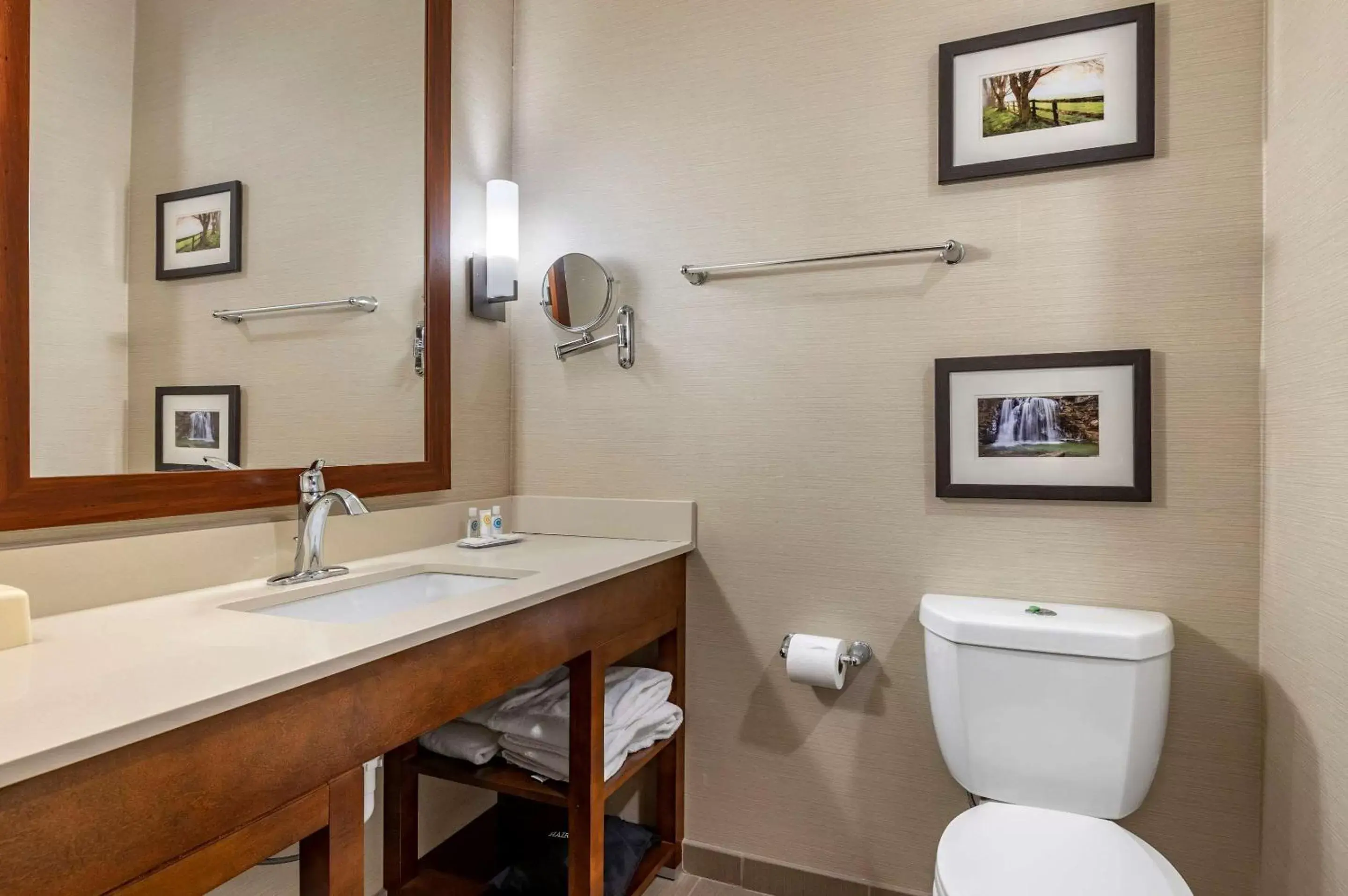 Photo of the whole room, Bathroom in Comfort Suites Columbus Airport