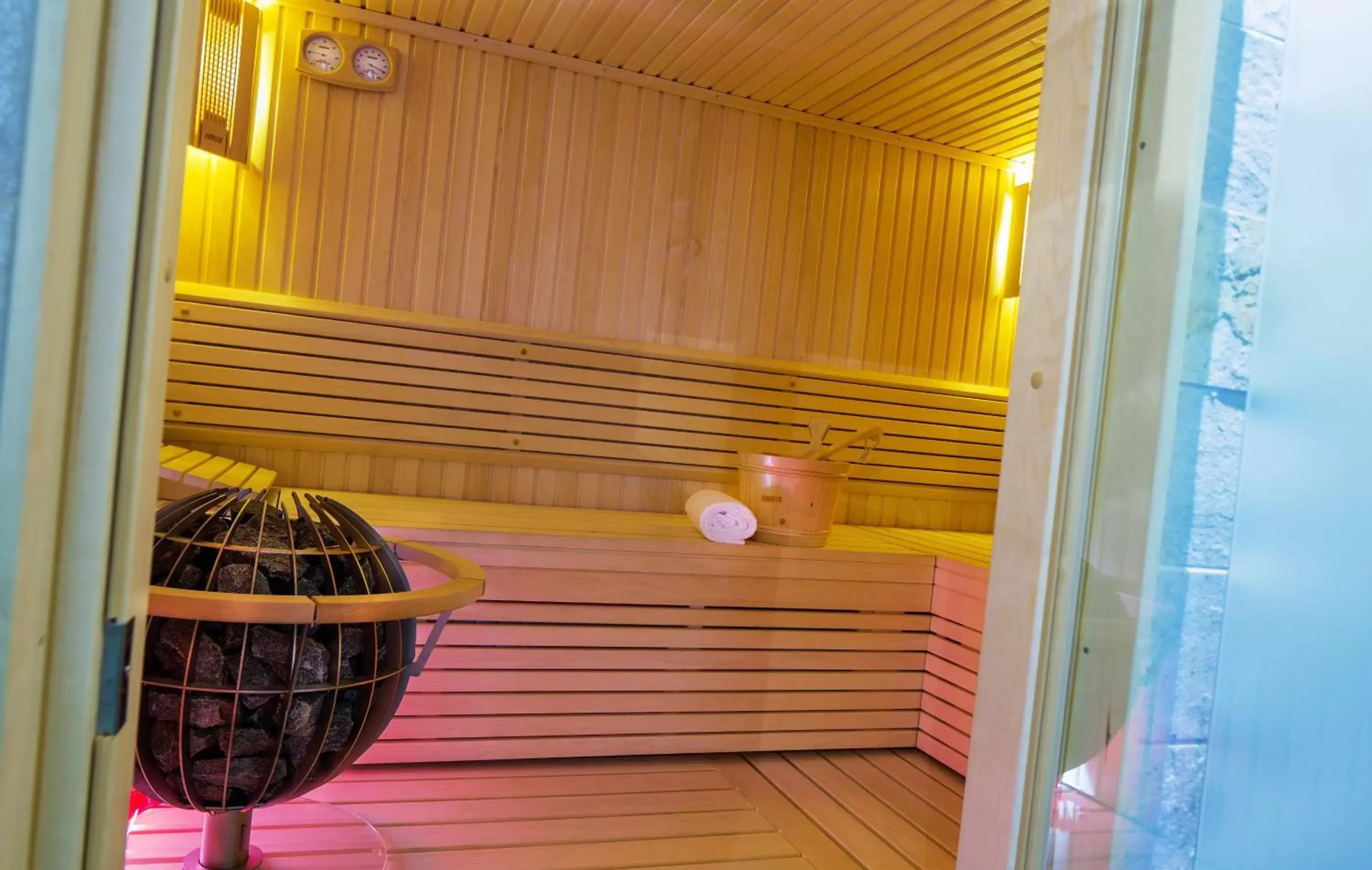Sauna in Wellness- und Schneesporthotel Christiania
