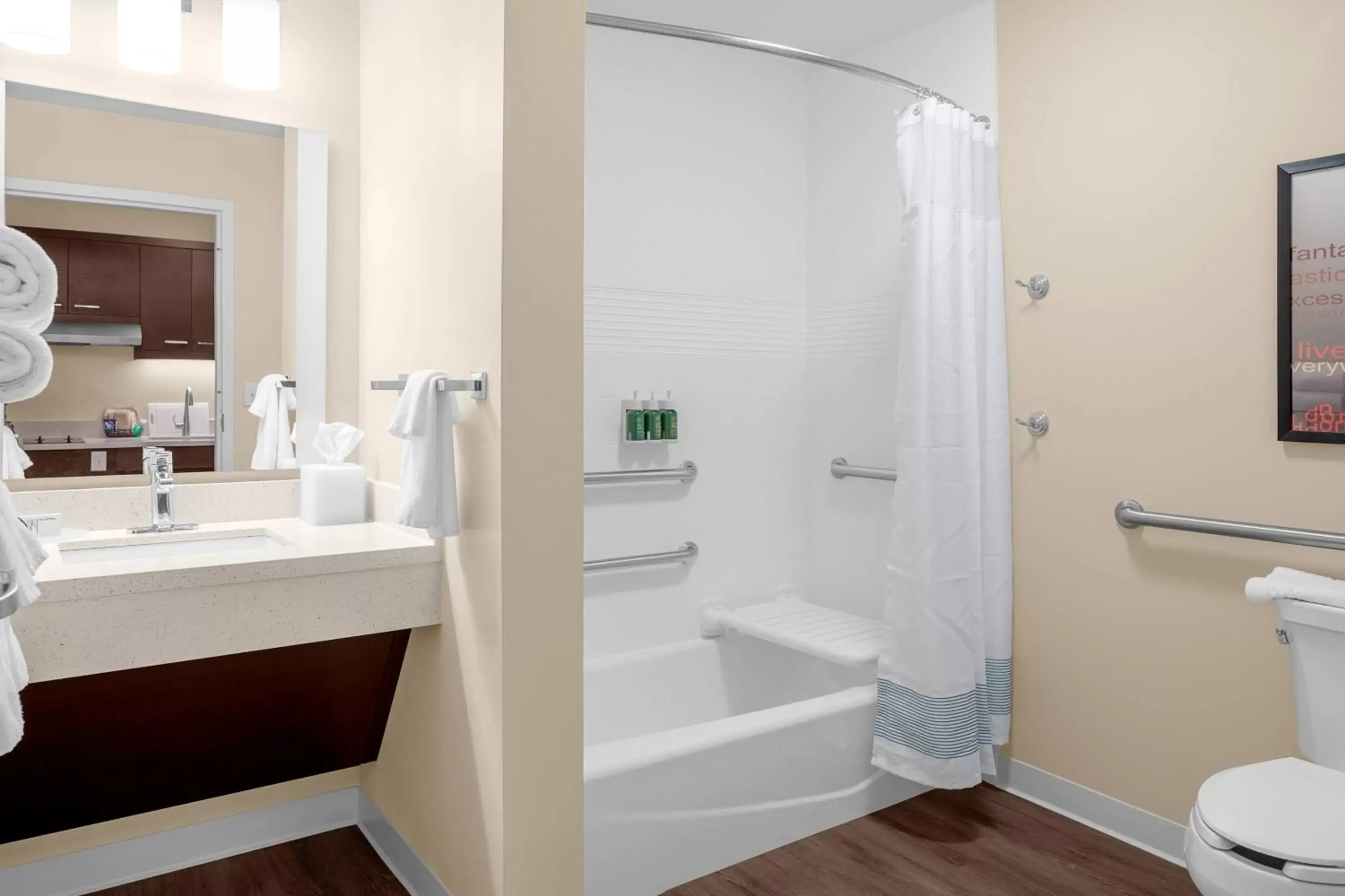 Bathroom in TownePlace Suites Cincinnati Fairfield