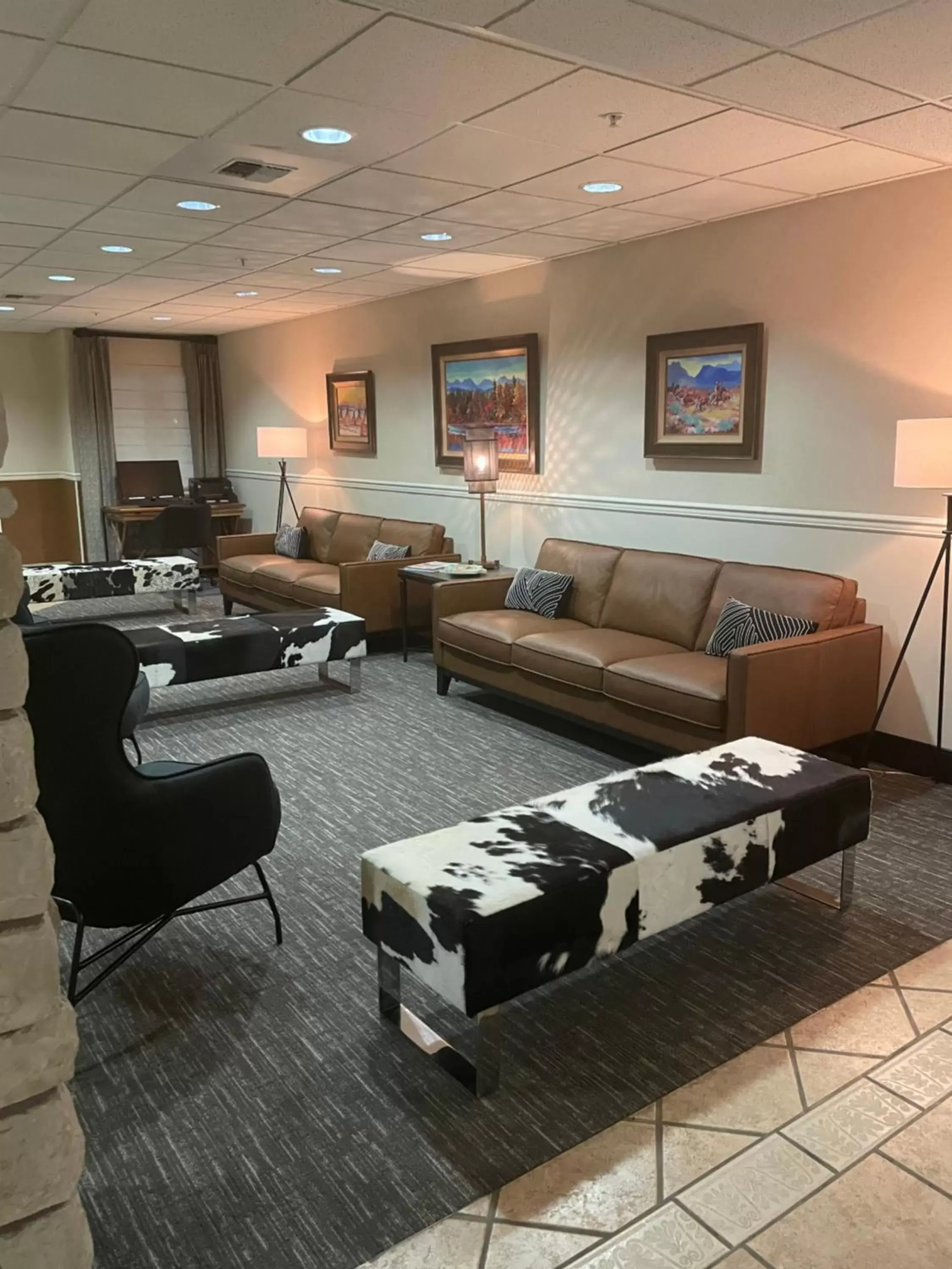 Lobby or reception, Seating Area in Boothill Inn and Suites