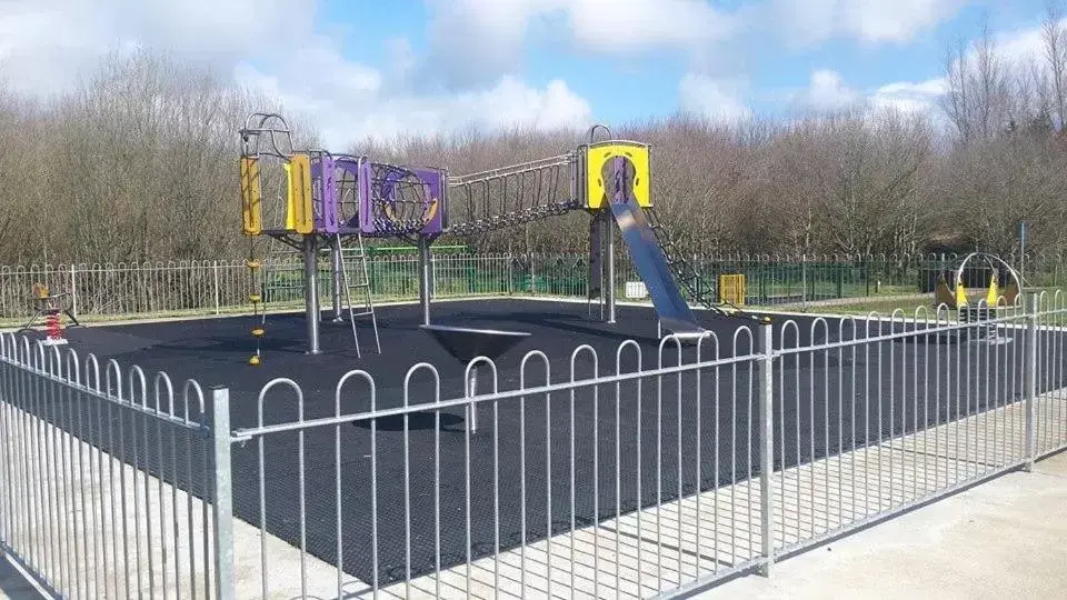 Day, Children's Play Area in The Derg Arms B&B