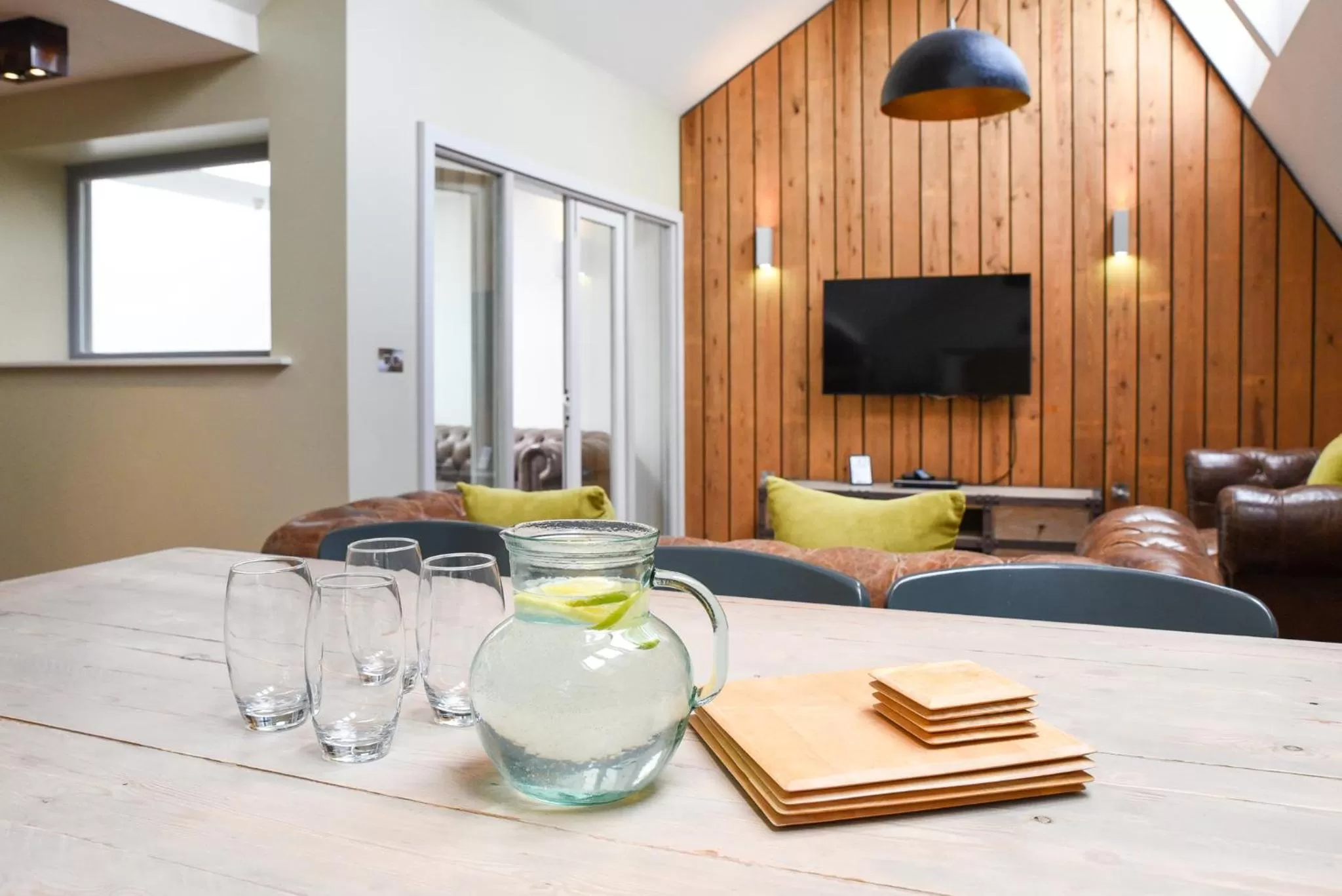 TV and multimedia, Seating Area in The Lawrance Luxury Aparthotel - York