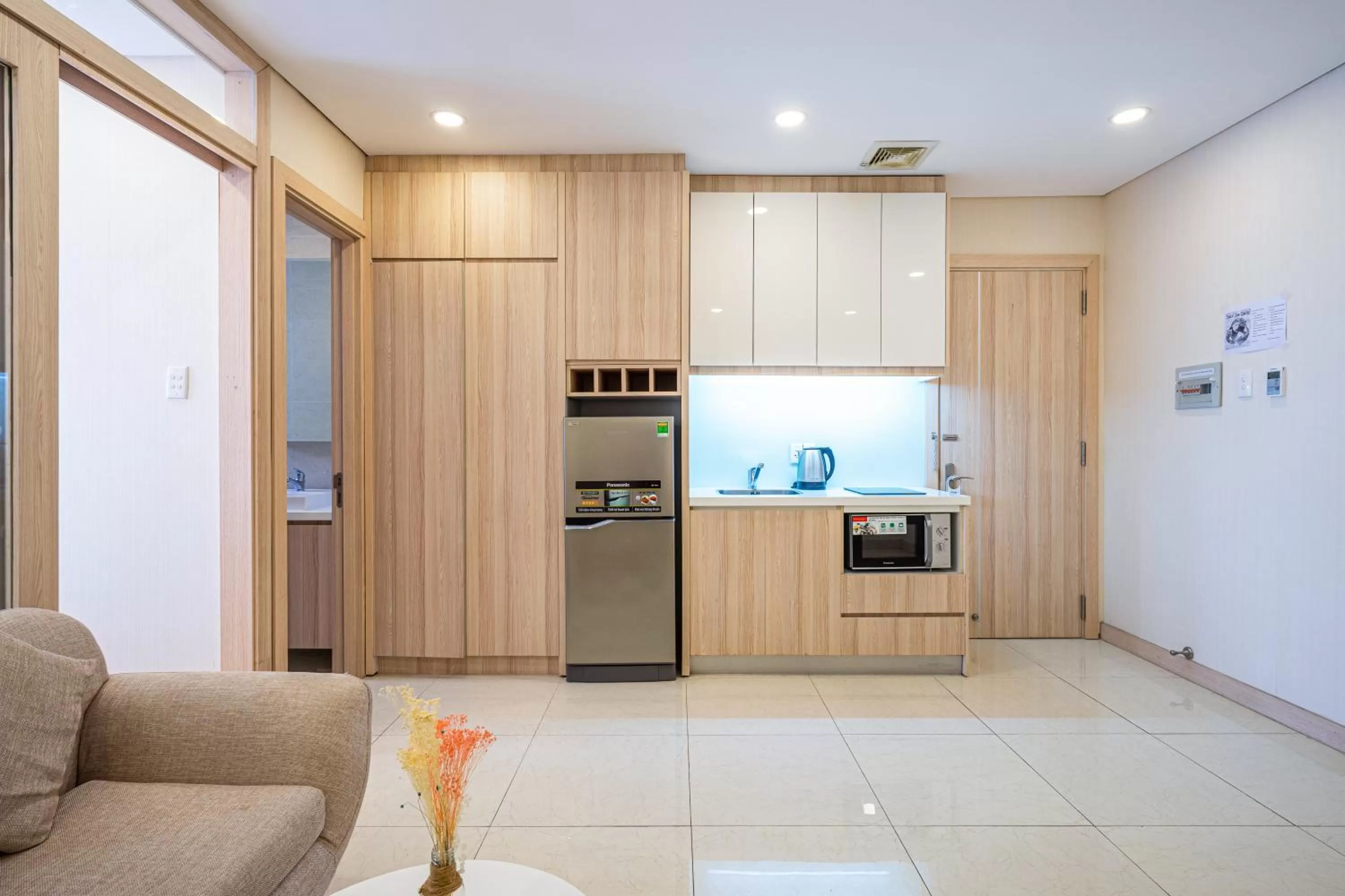 Kitchen/Kitchenette in Luxy Park Hotel & Apartments - Notre Dame