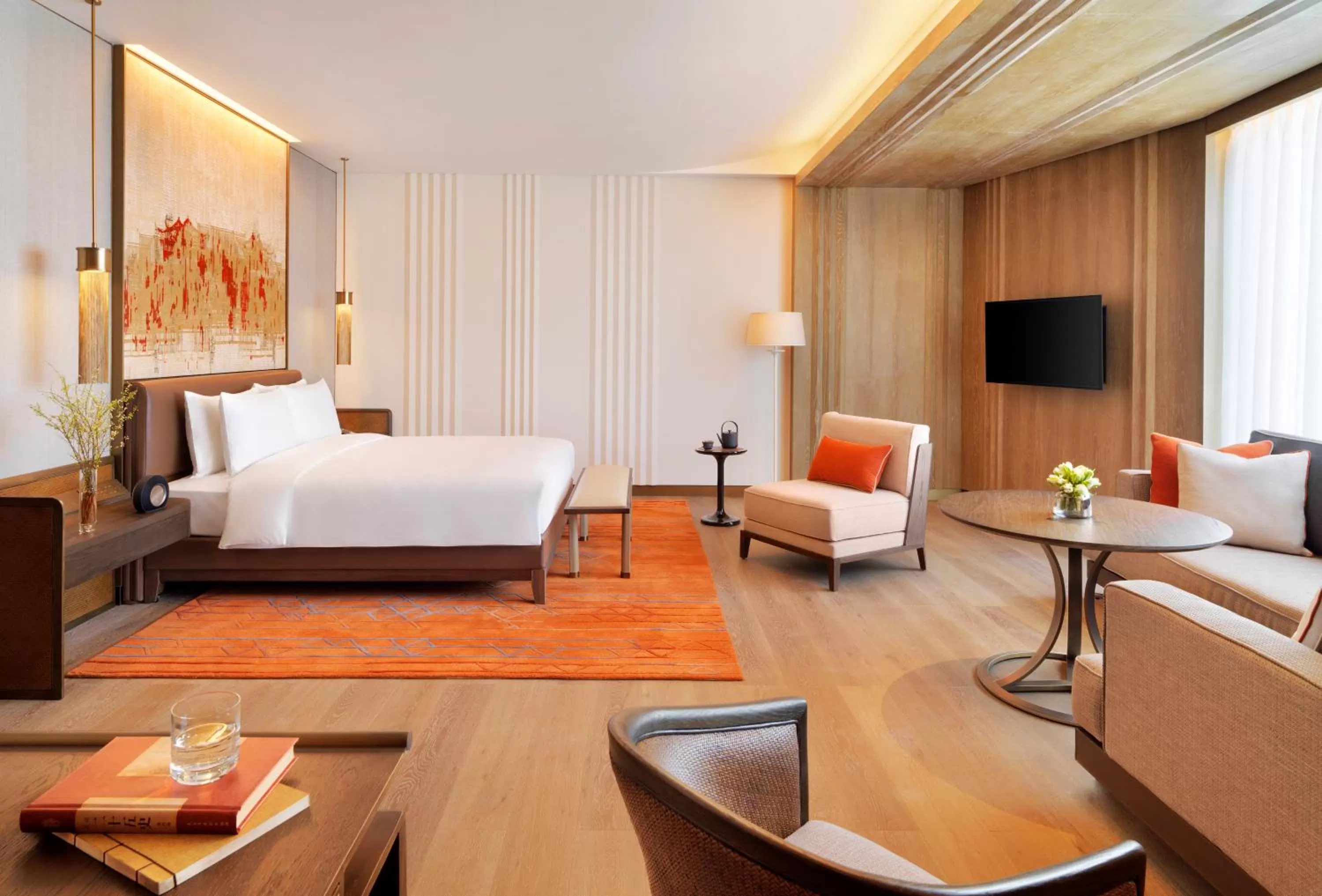 Bed in Grand Hyatt Xi'an