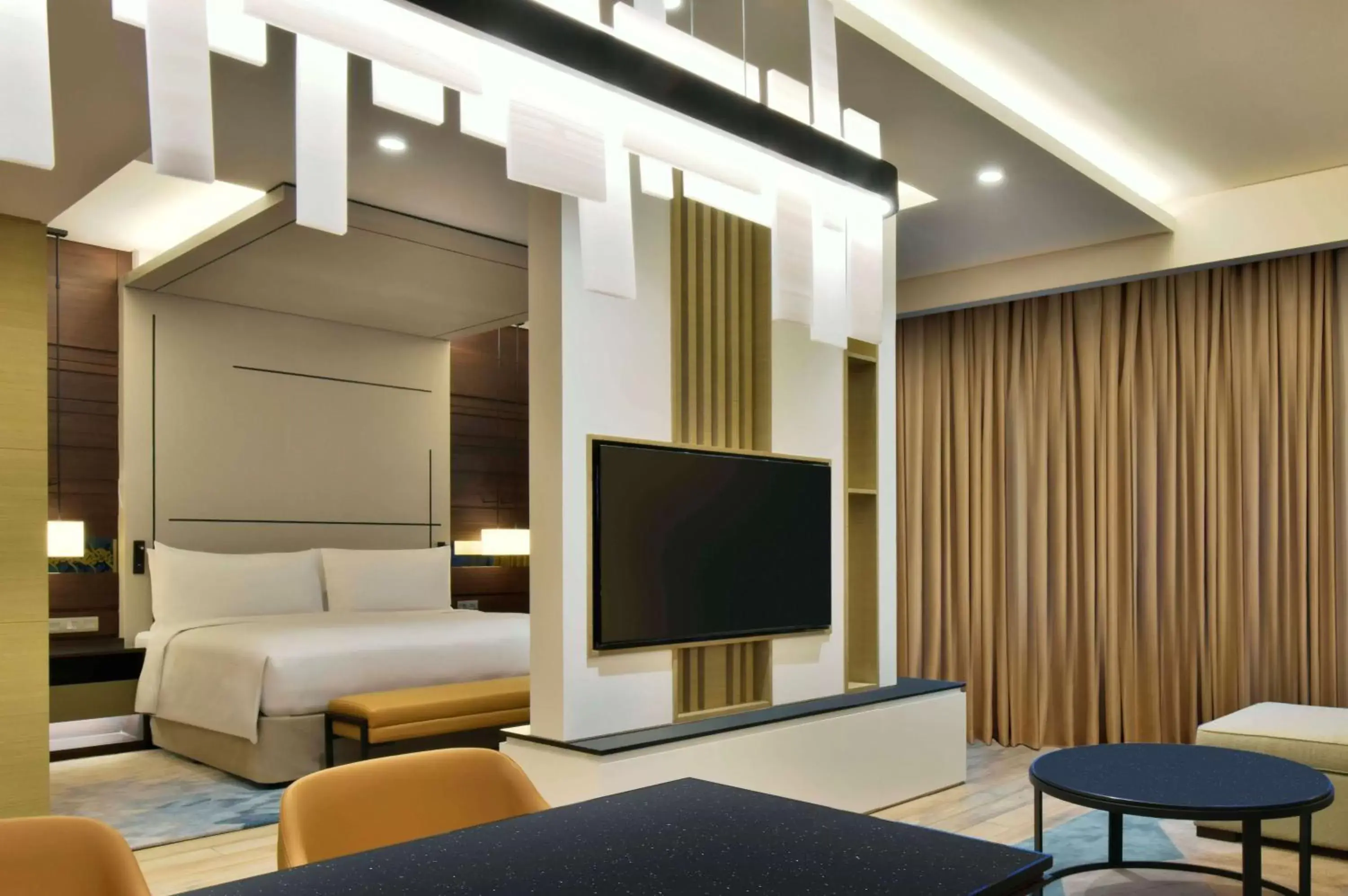 Living room, TV/Entertainment Center in Hilton Bahrain