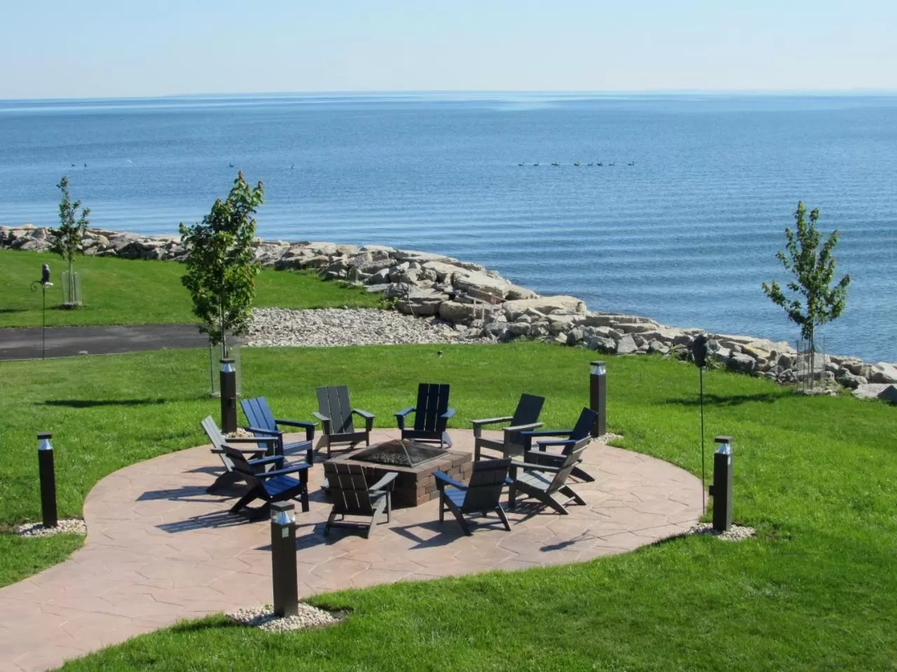 Natural landscape in AmericInn by Wyndham Menominee