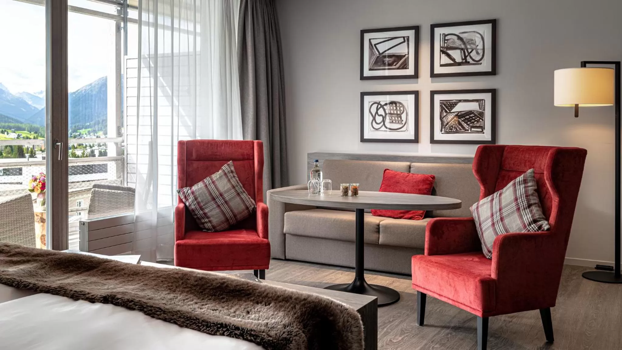 Junior Suite in AMERON Davos Swiss Mountain Resort