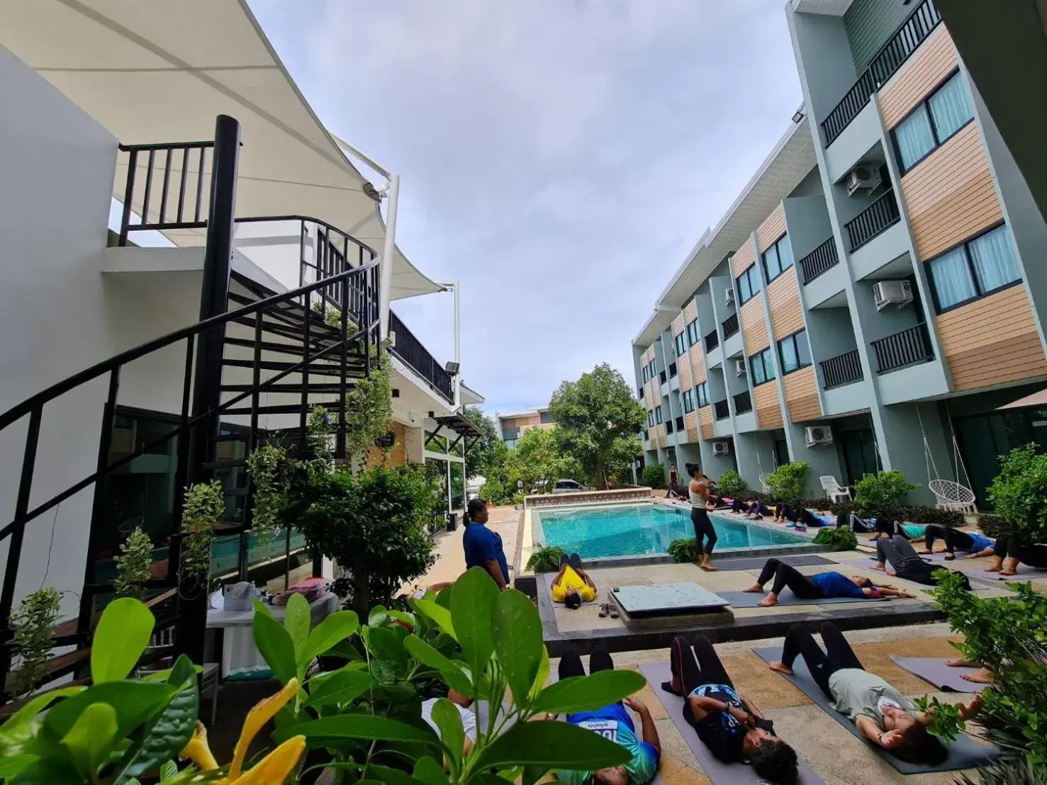 Swimming pool in Phuket Airport Place Swimming pool in Phuket Airport Place