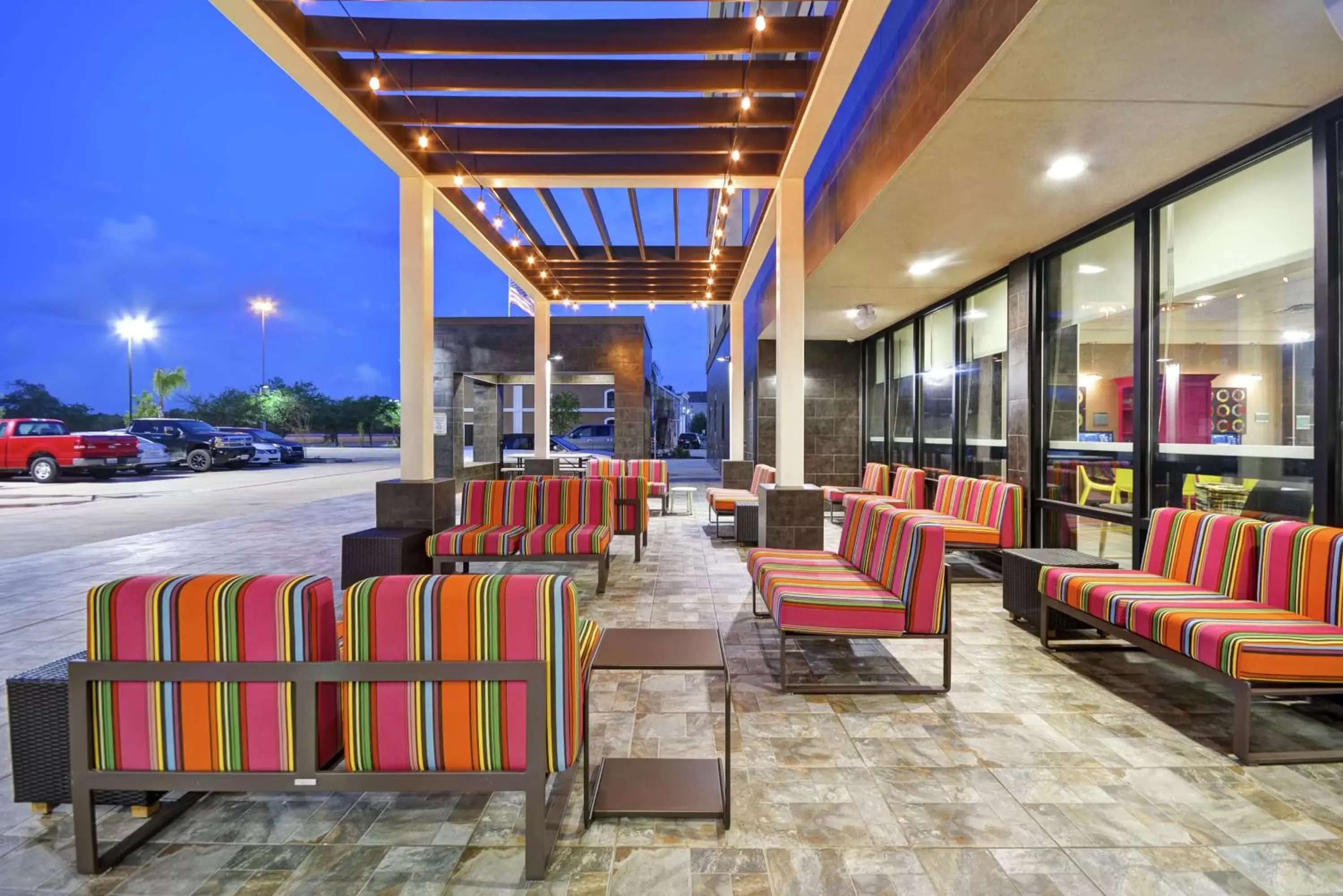 Patio in Home2 Suites By Hilton Texas City Houston