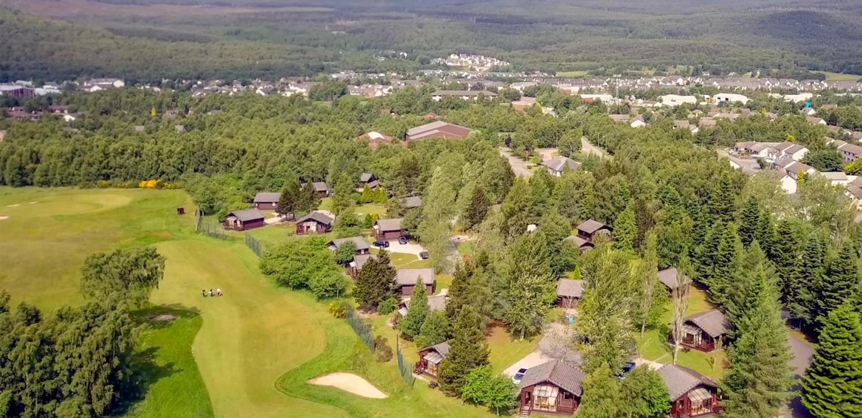 Bird's eye view in Macdonald Spey Valley Resort