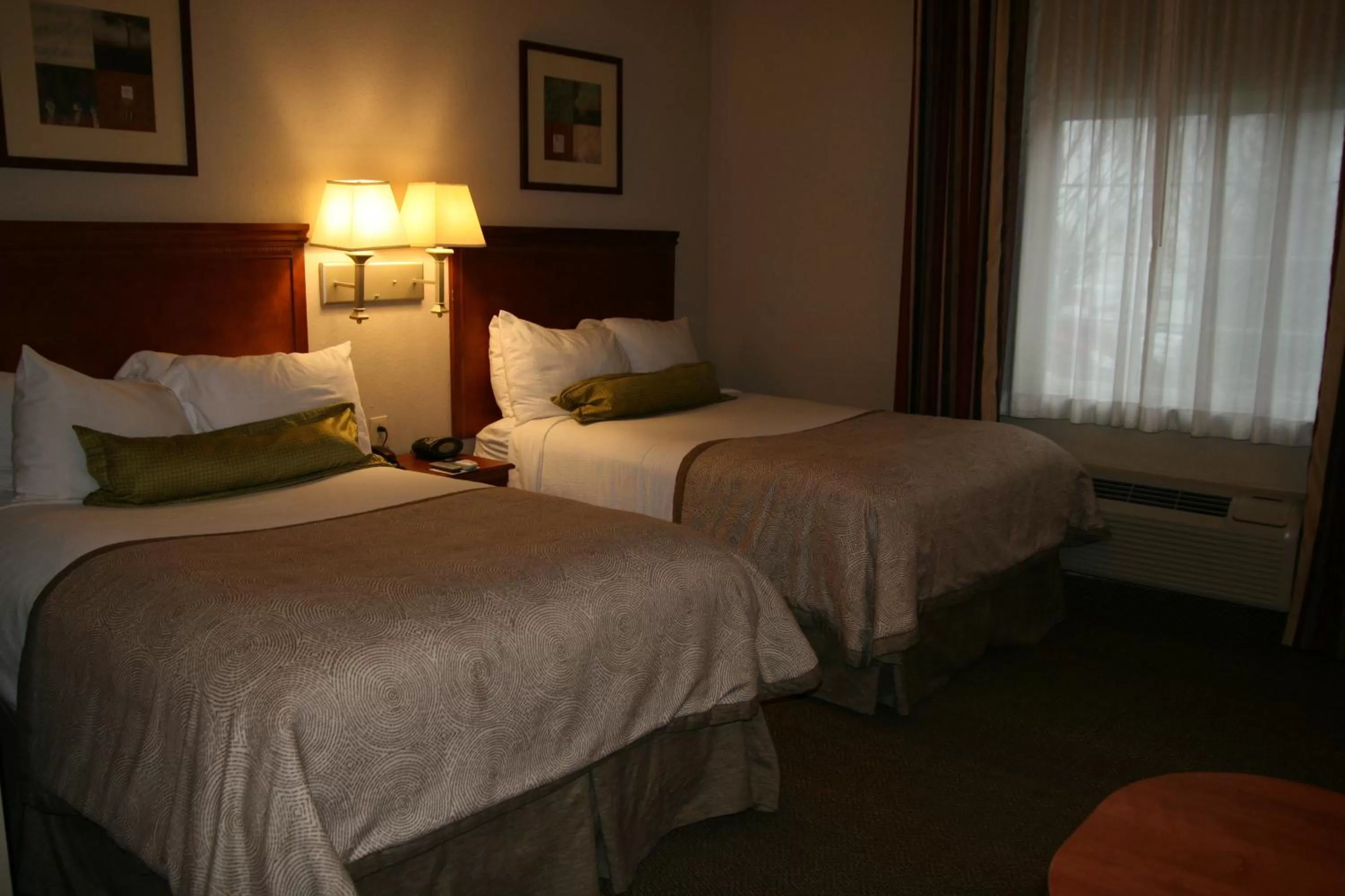 Double Room with Two Double Beds and Hearing Mobility Accessible Tub - Non-Smoking in Candlewood Suites Bordentown-Trenton, an IHG Hotel