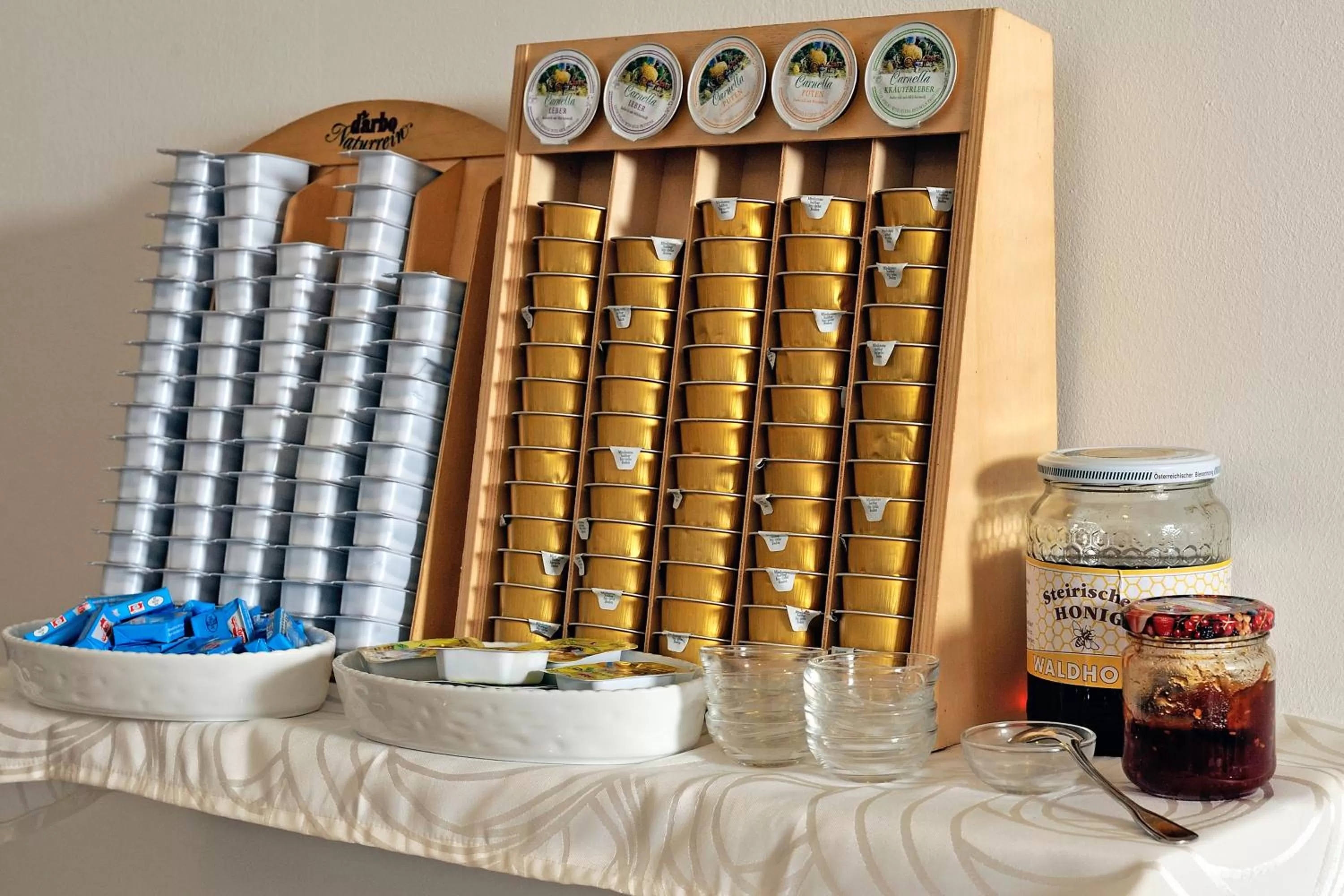 Buffet breakfast in Gasthof Moser