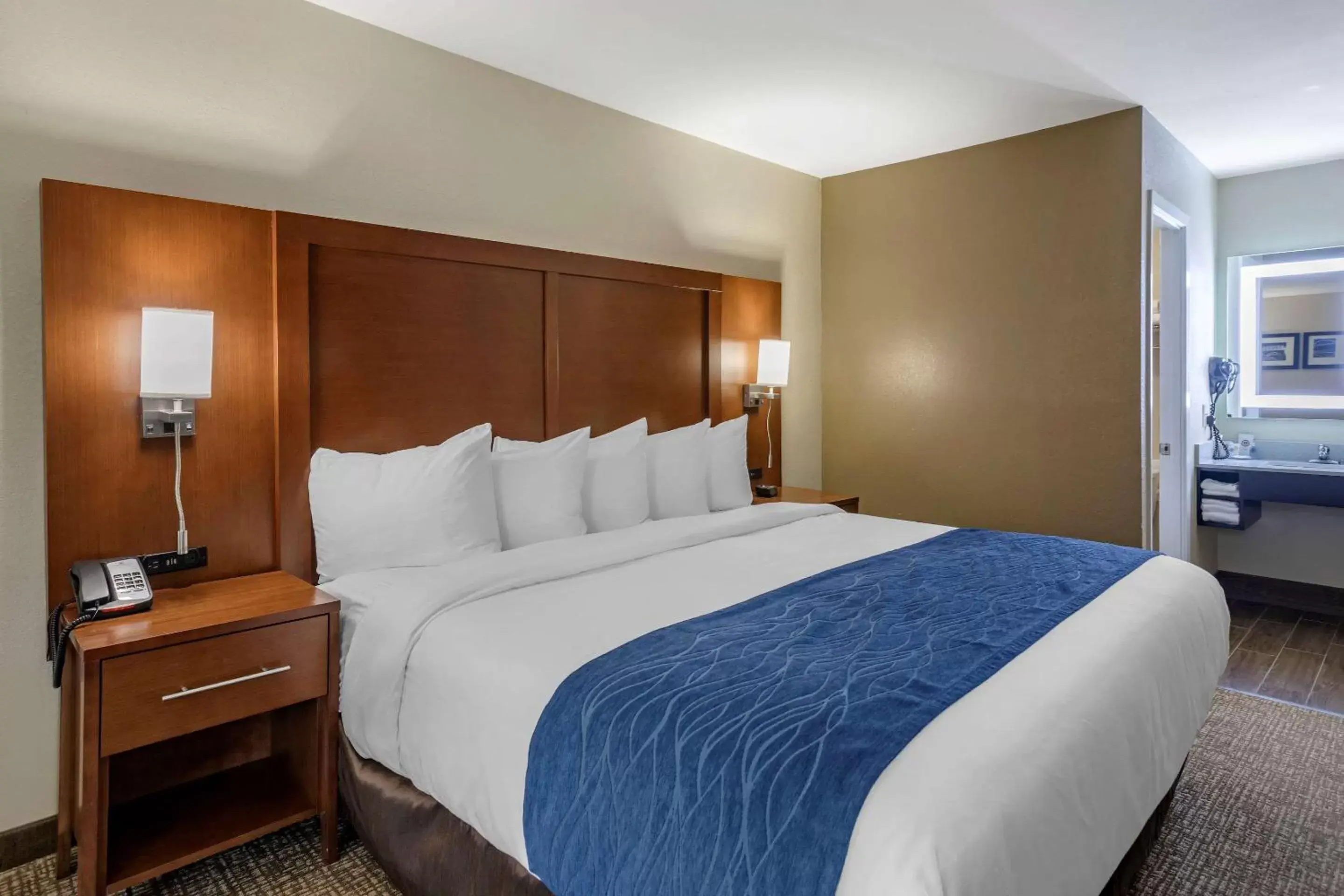 Photo of the whole room, Bed in Comfort Inn Nashville – Opryland Area