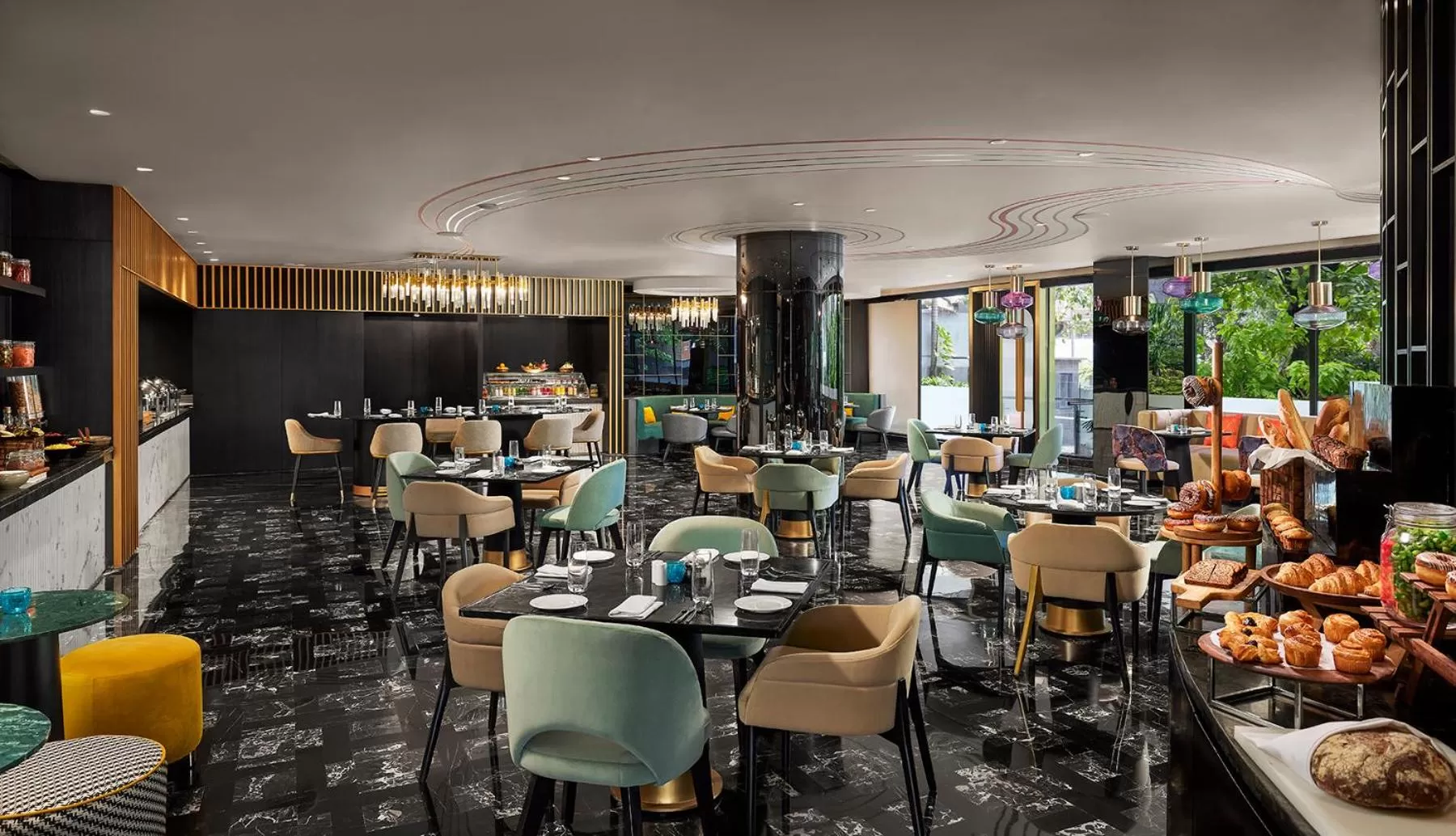 Restaurant/places to eat in Hyatt Centric Juhu Mumbai