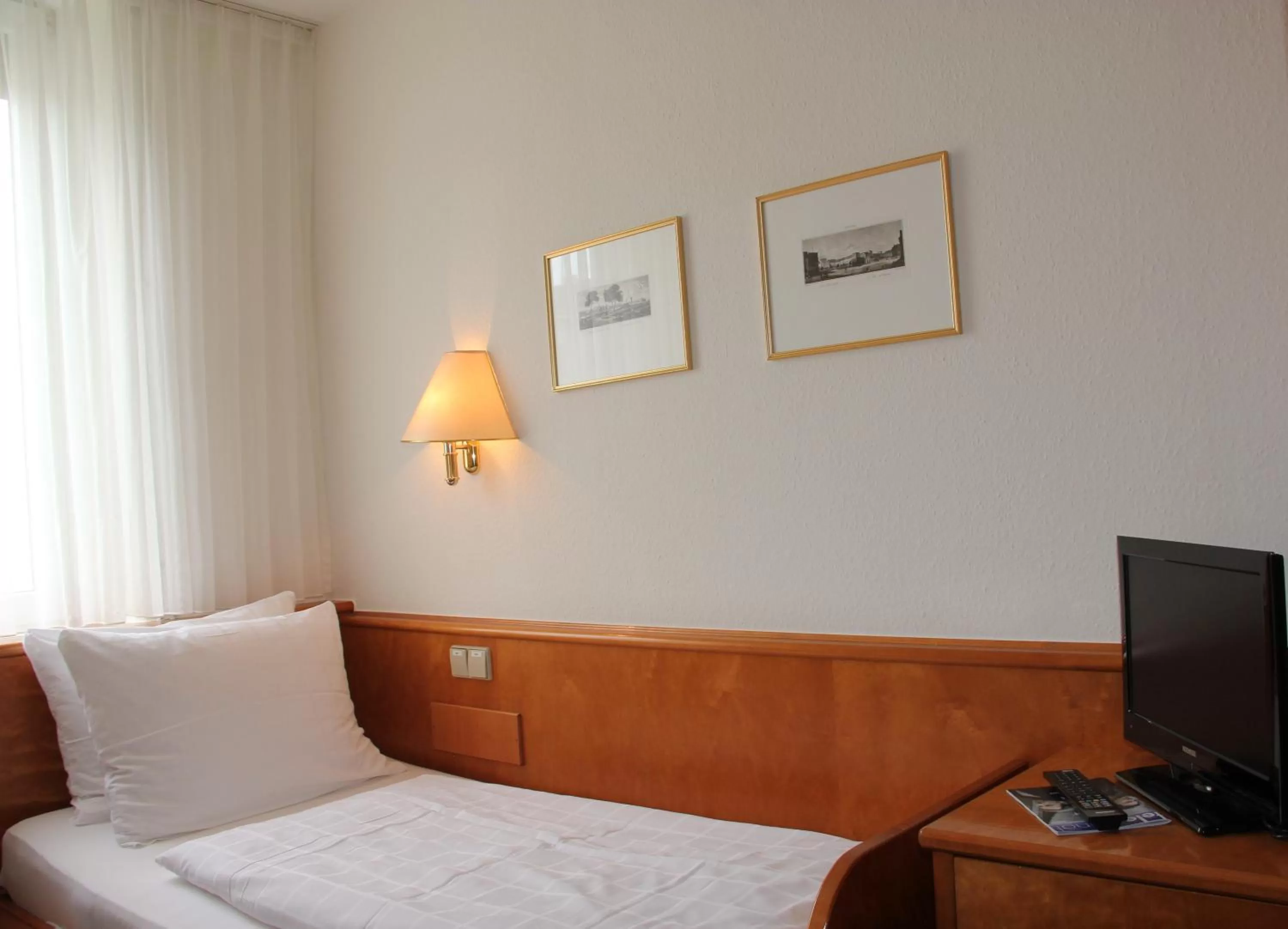 Bed in Hotel Kurpfalzstuben