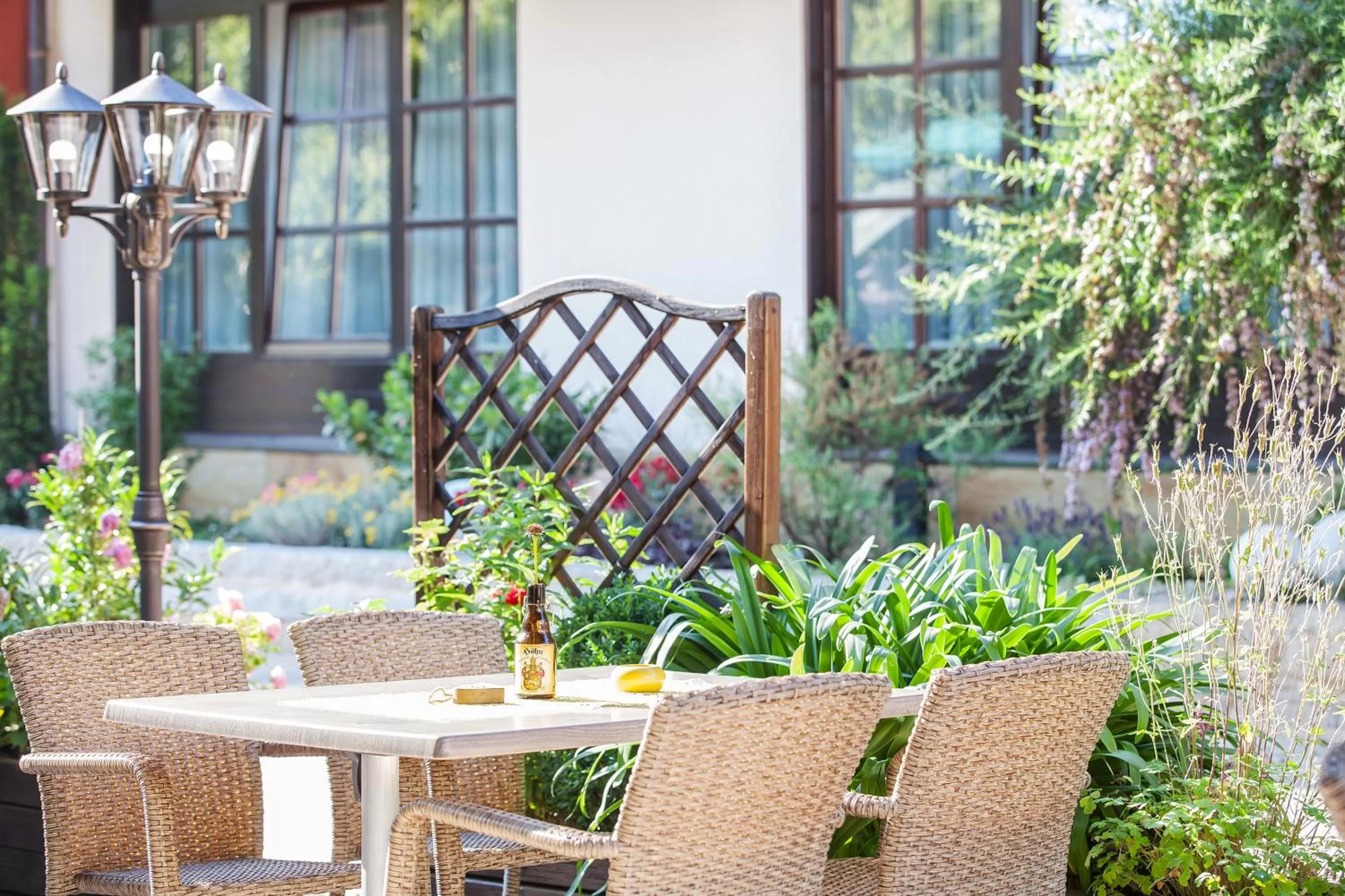 Patio in Hotel Brauerei Gasthof Höhn
