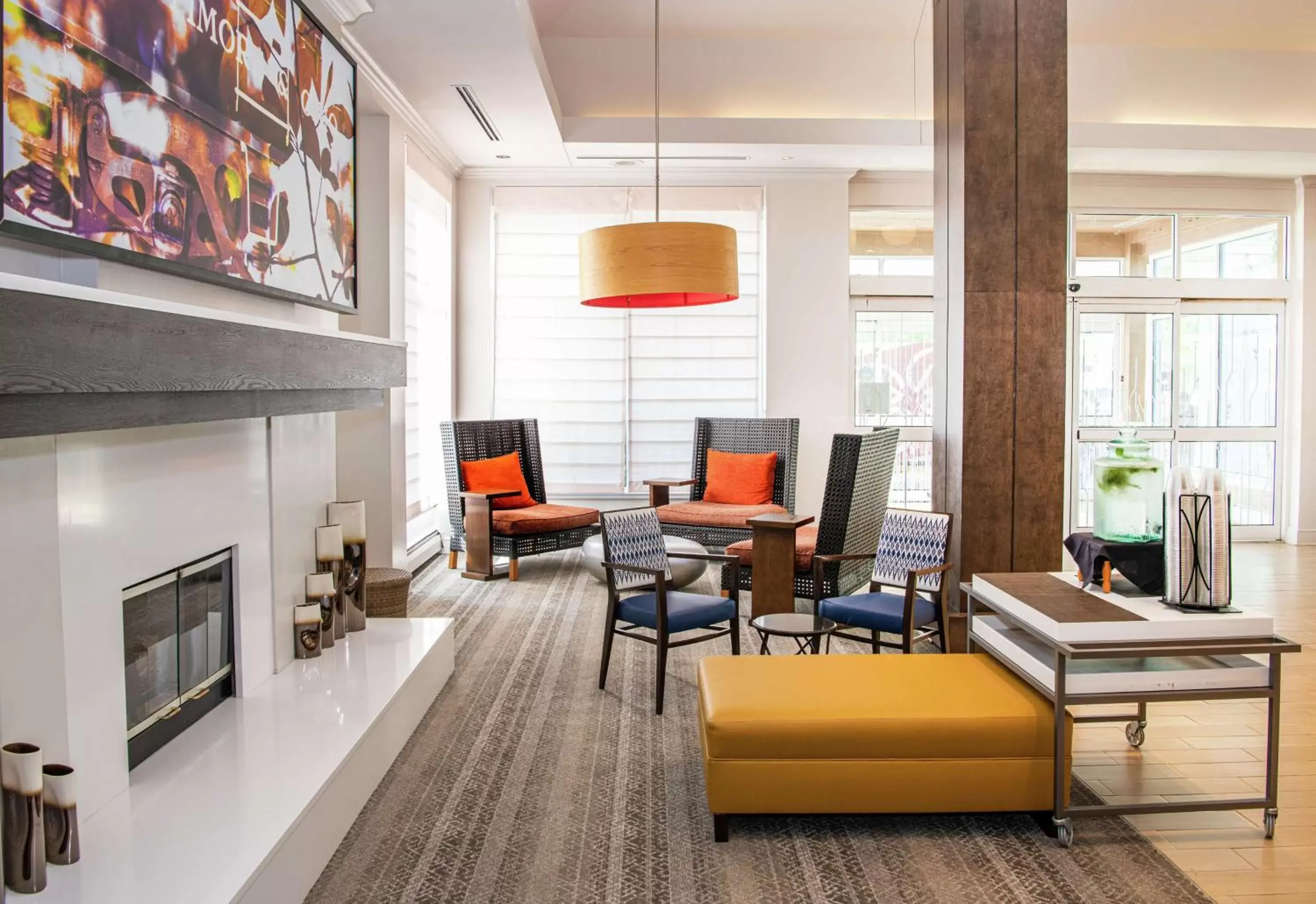 Lobby or reception, Seating Area in Hilton Garden Inn BWI Airport