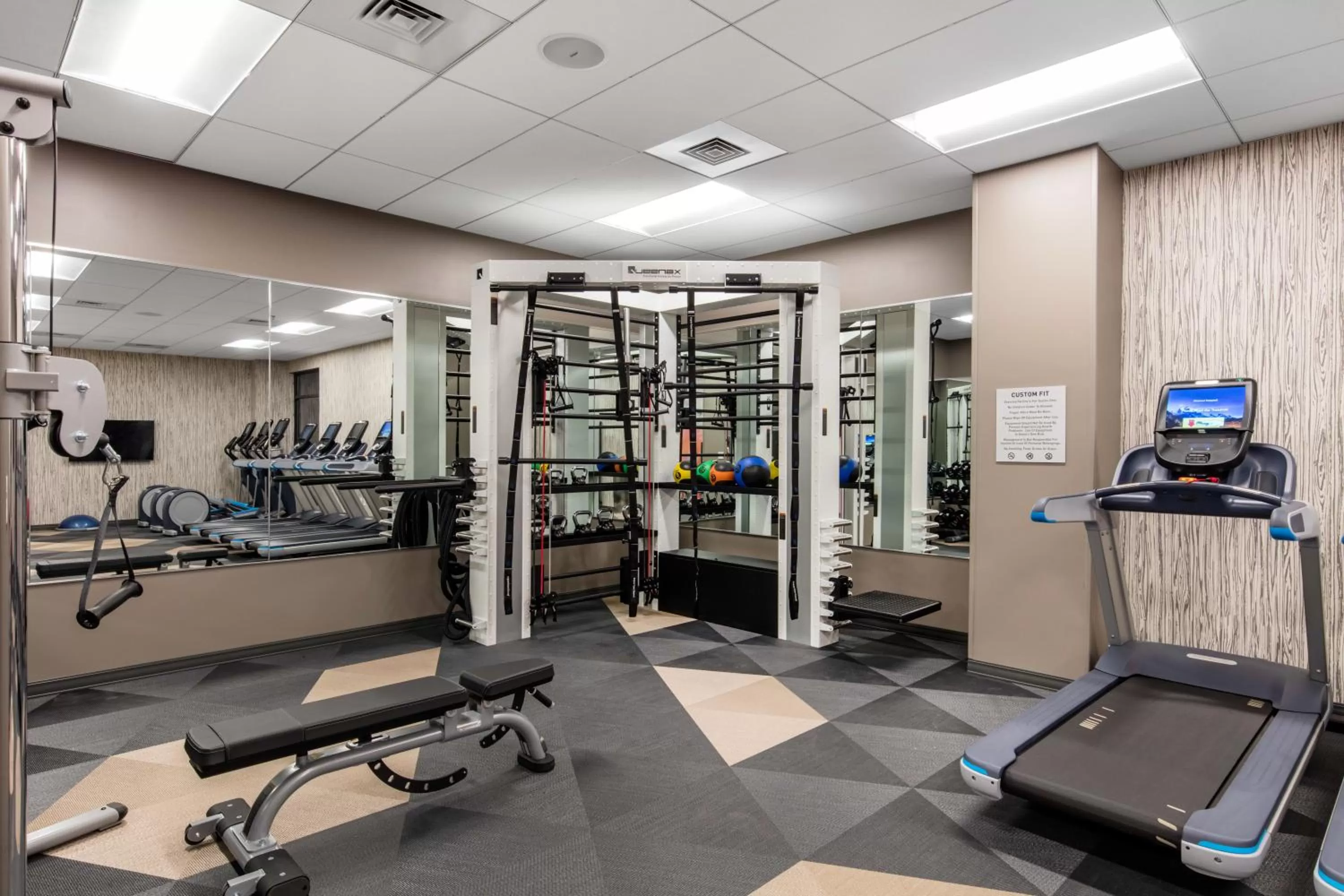 Fitness centre/facilities in Cambria Hotel Nashville Downtown
