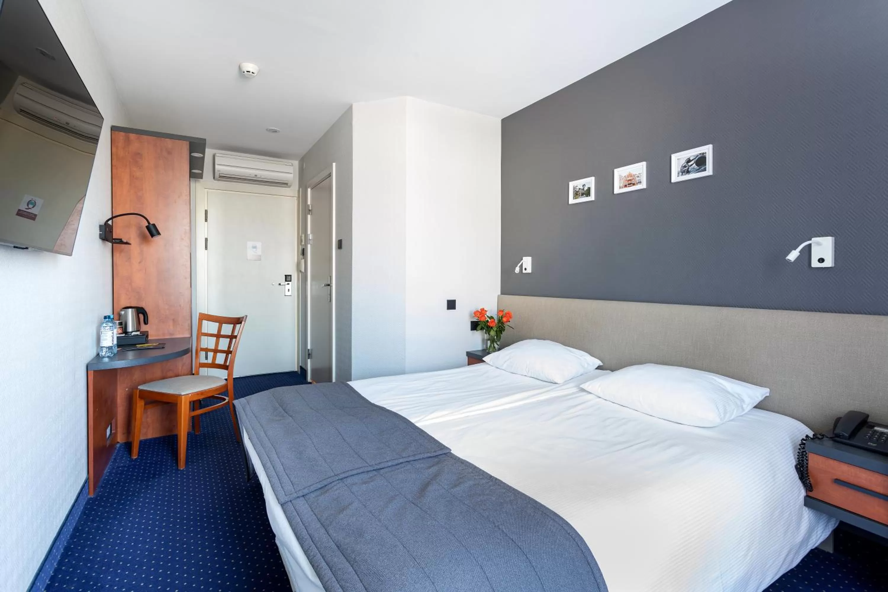 Bed in Qubus Hotel Zielona Góra