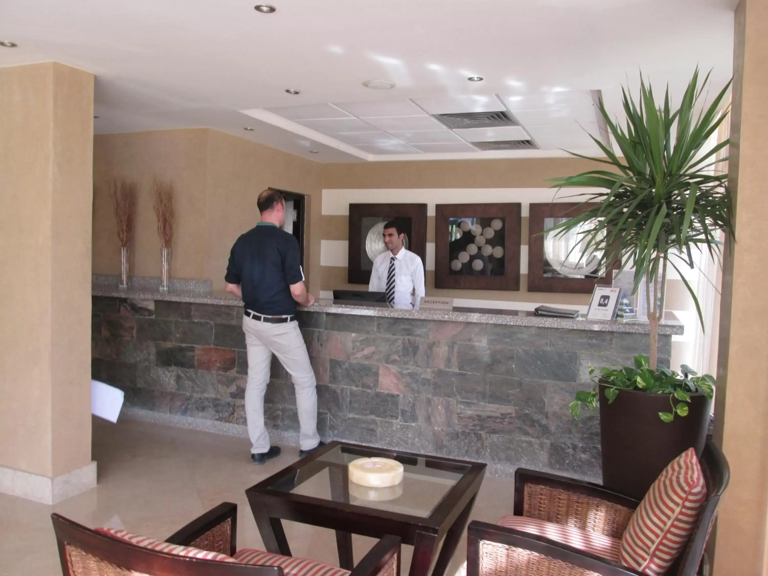 Decorative detail, Lobby/Reception in Solymar Ivory Suites