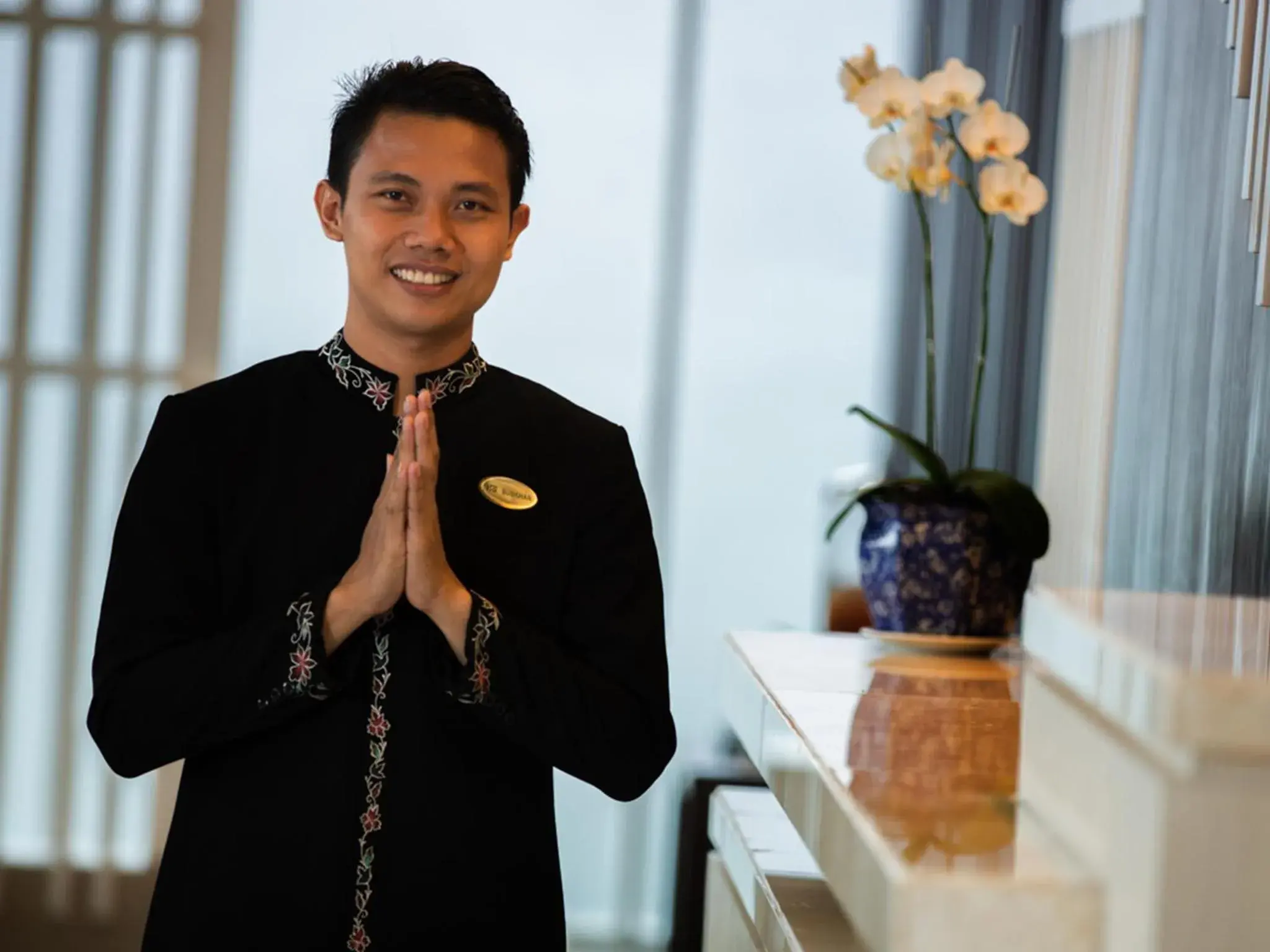 Staff, Lobby/Reception in Hotel Santika Pekalongan