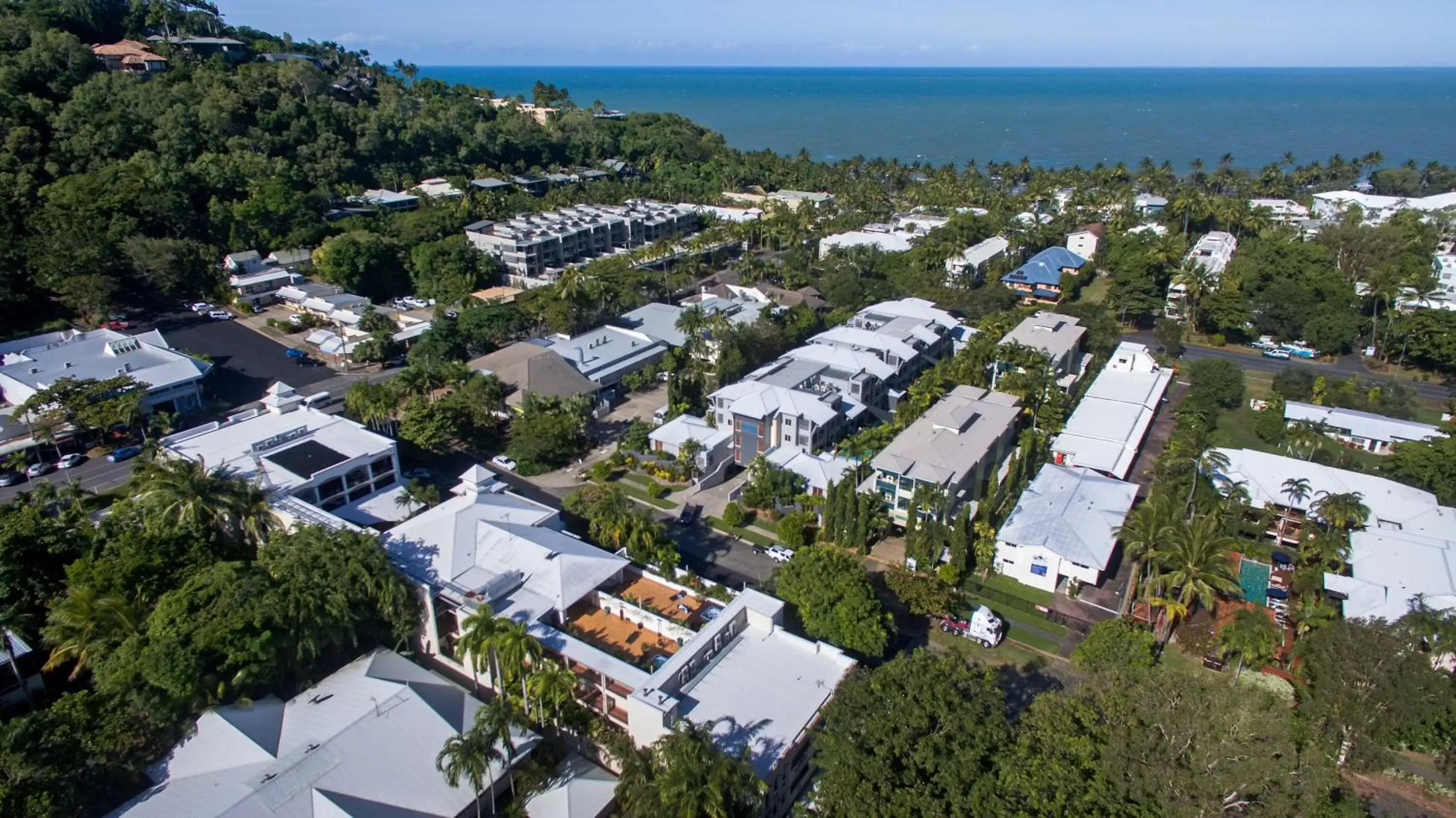 Bird's eye view in Regal Port Douglas