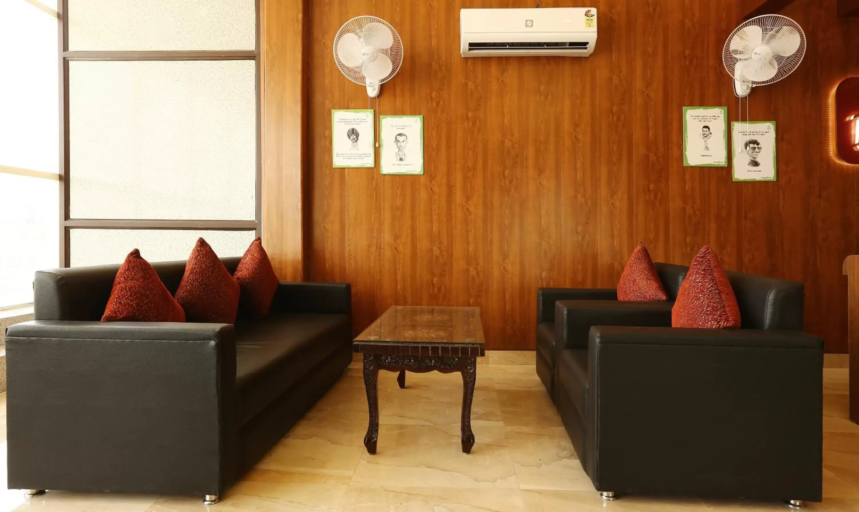 Lobby or reception in Treebo Blessing Bells Lobby or reception in Treebo Blessing Bells