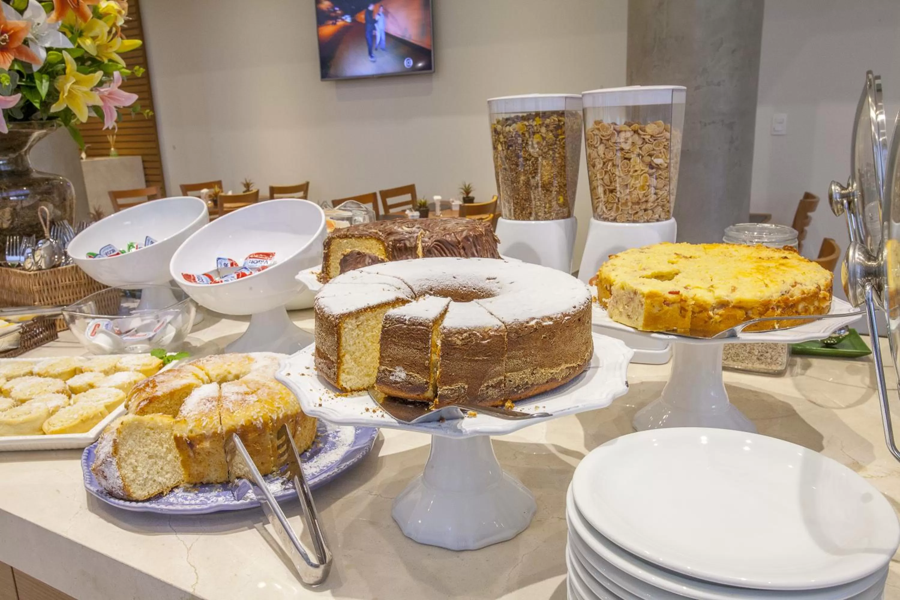 Restaurant/places to eat in São Carlos Marklin Suítes