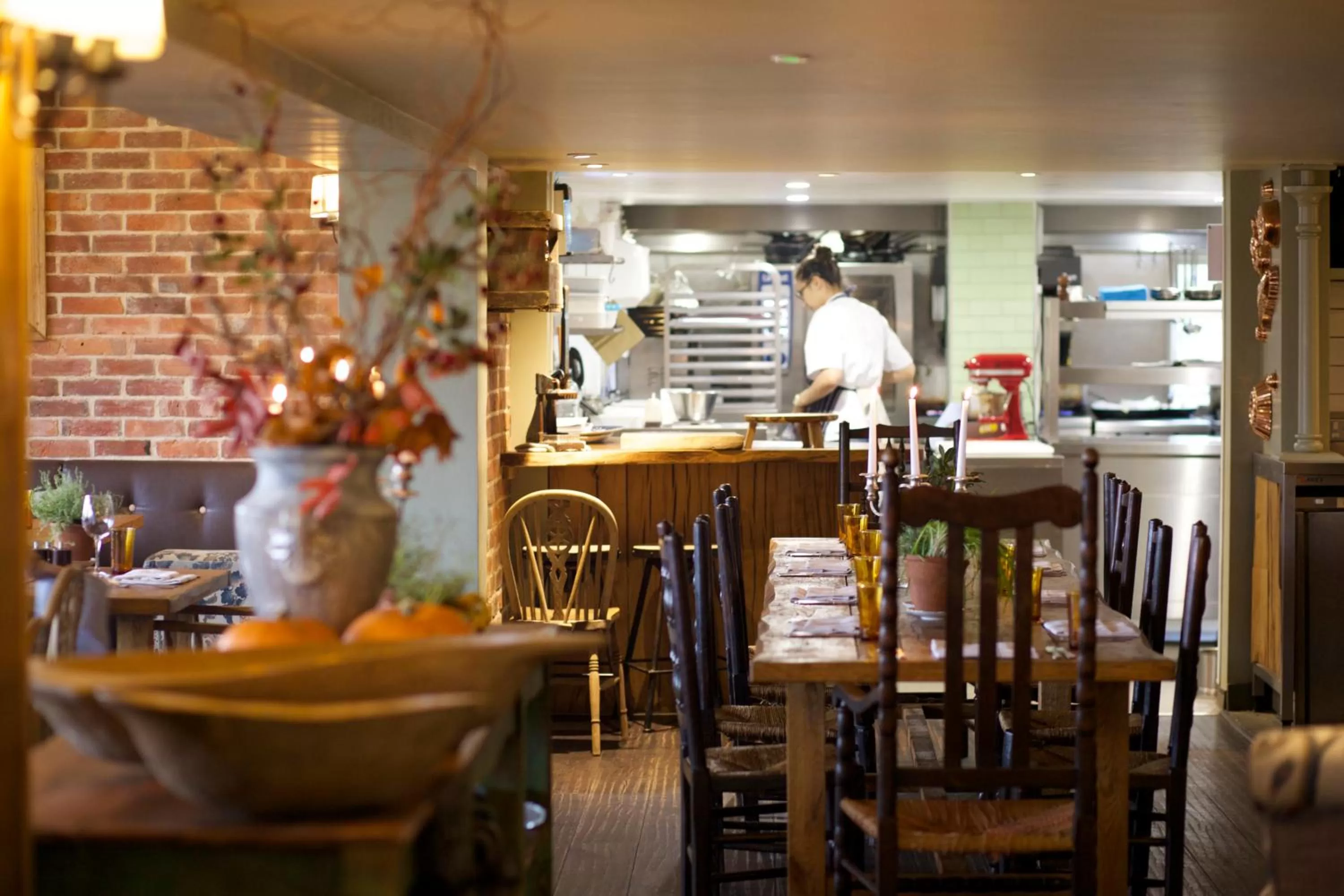 Dining area in The Welldiggers Arms