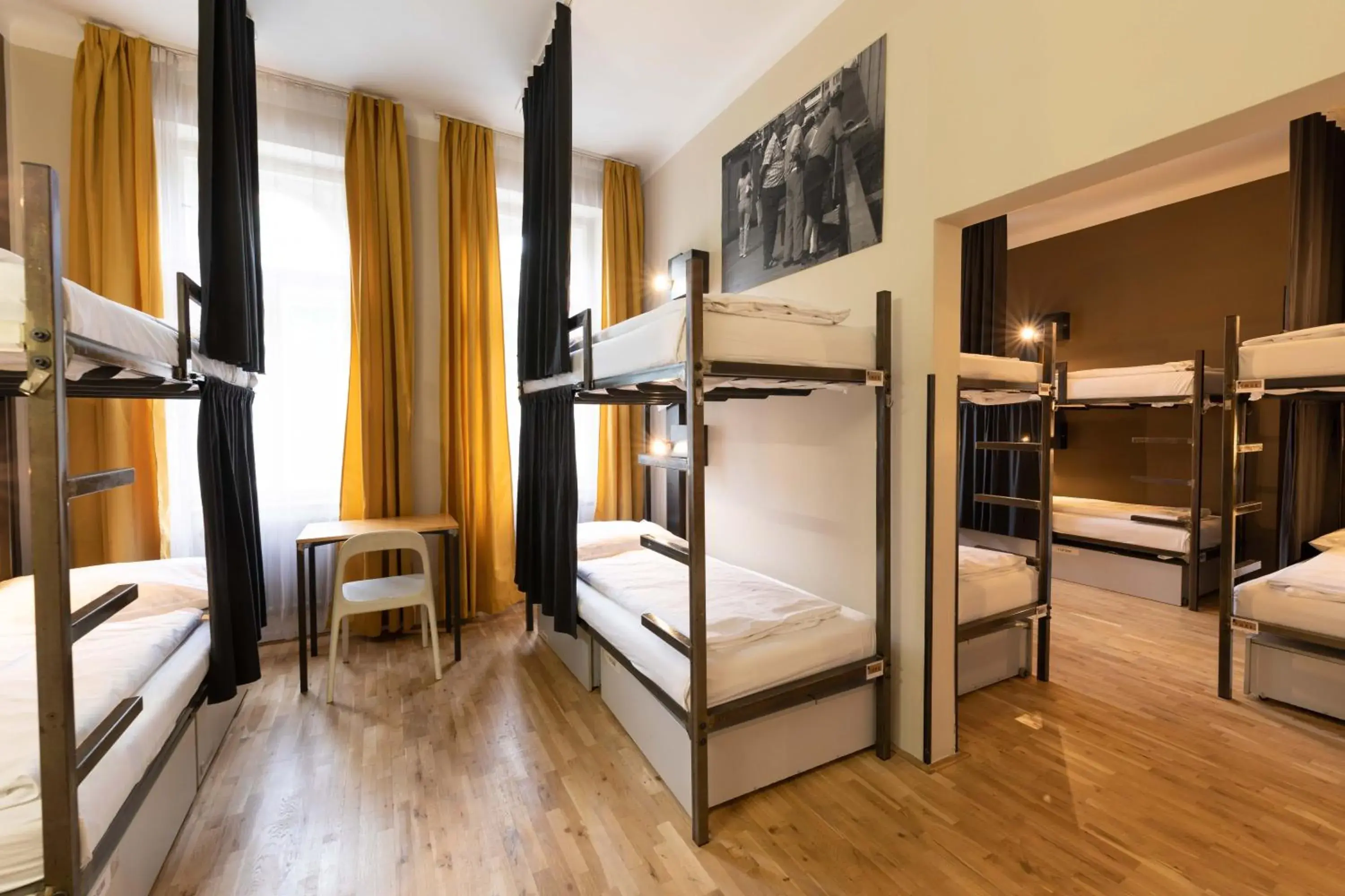 Bedroom, Bunk Bed in Czech Inn Hostel